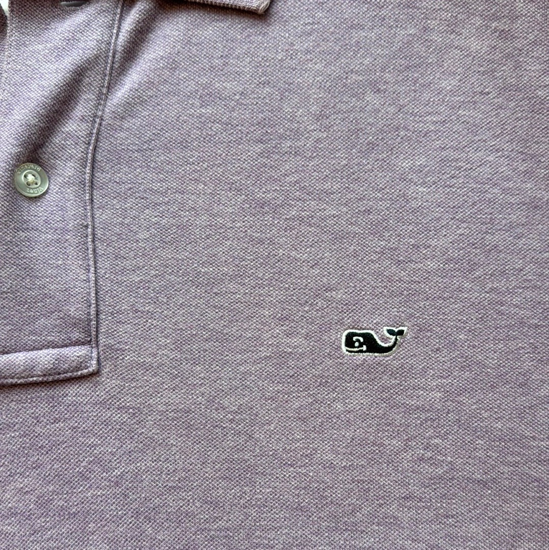 Vineyard Vines Polo, Purple Mens Size L