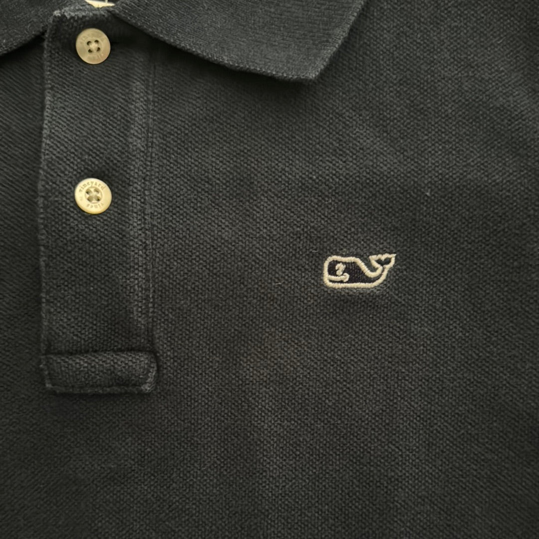 Vineyard Vines Polo, Navy Boys Size 6 in excellent condition — Recycled Lines, Fairfield CT | Premium Sustainable Consignment