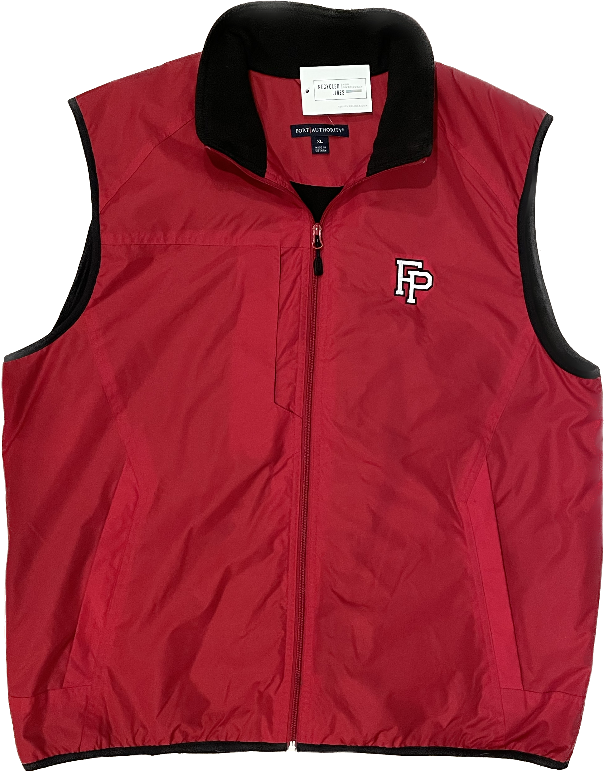 Fairfield Prep Vest, Red Mens Size XL