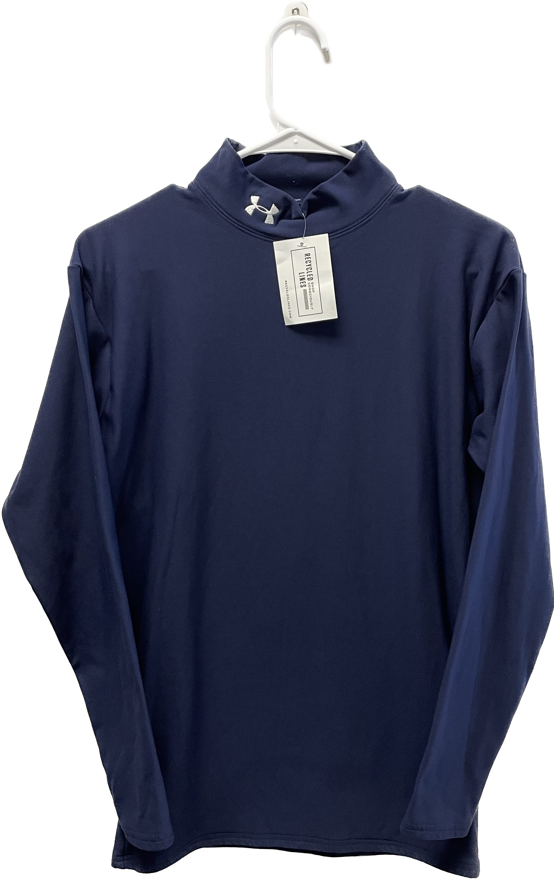 Under Armour Coldgear Shirt Navy Mens Size L