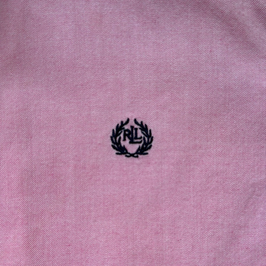 Lauren Ralph Lauren Button Down, Pink Boys Size 10 in excellent condition — Recycled Lines, Fairfield CT | Premium Sustainable Consignment