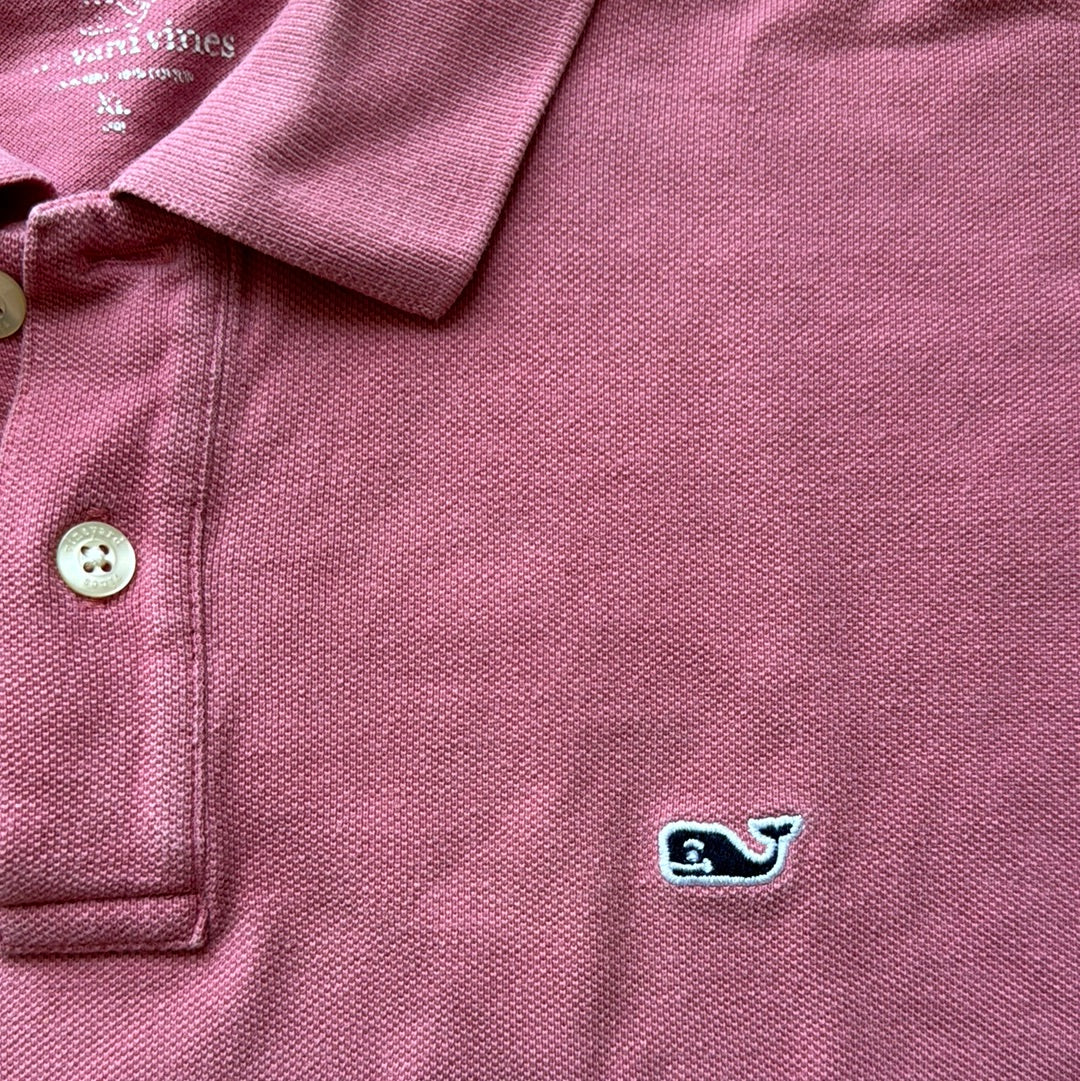 Vineyard Vines Polo, Nantucket Red Boys Size XL in excellent condition — Recycled Lines, Fairfield CT | Premium Sustainable Consignment