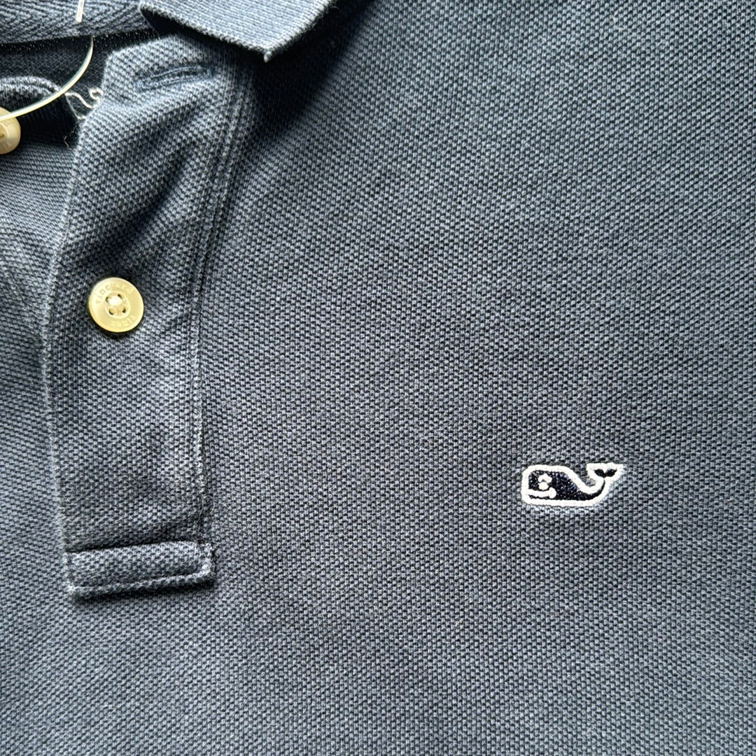 Vineyard Vines Polo, Navy Boys Size L (16/18) in excellent condition — Recycled Lines, Fairfield CT | Premium Sustainable Consignment