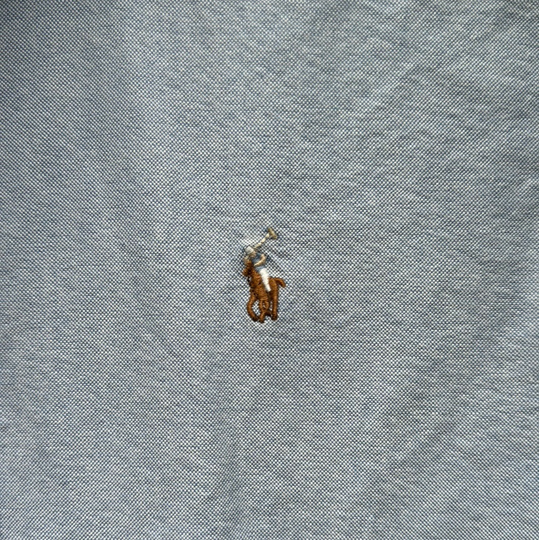 Ralph Lauren Button Down, Light Blue Boys Size 14 in excellent condition — Recycled Lines, Fairfield CT | Premium Sustainable Consignment