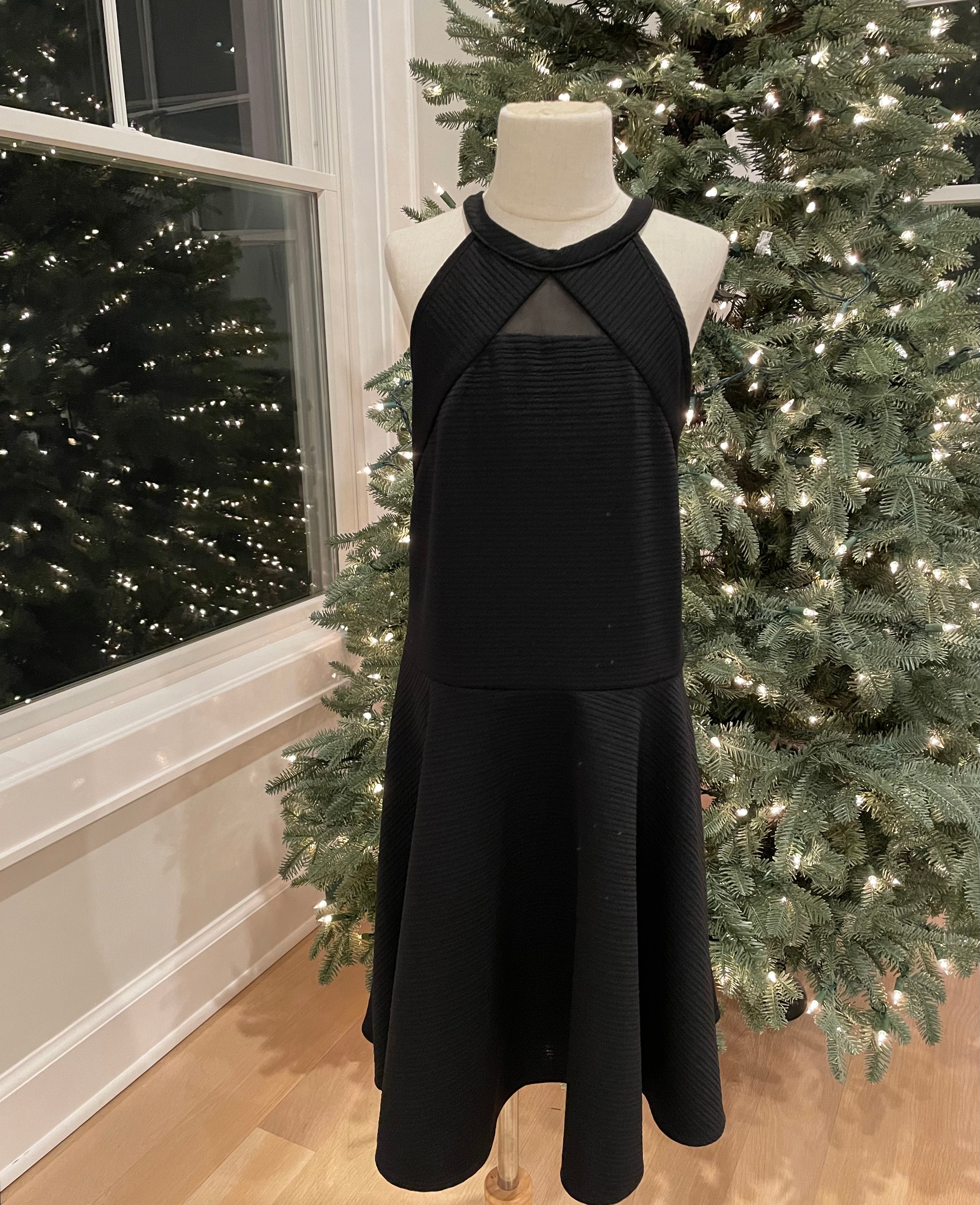 Sally Miller Couture Dress, Black Girls Size XL 14/16