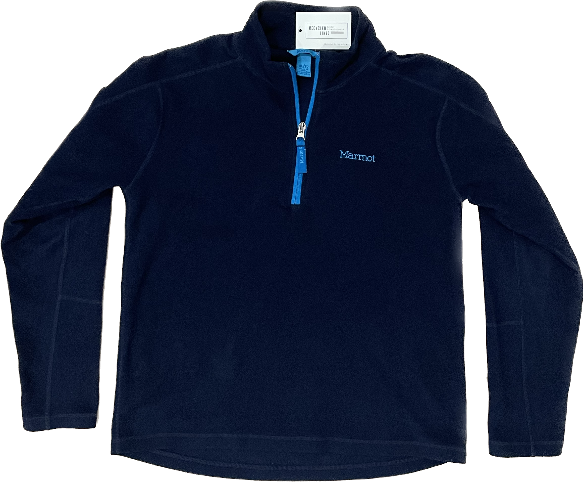 Marmot 1/4 Zip Pullover, Blue Boys Size XL