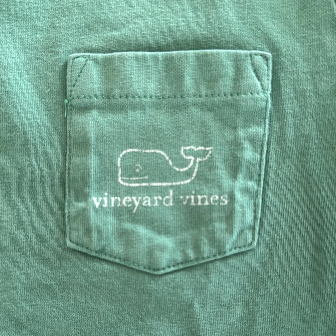 Vineyard Vines Whale Tee, Green Boys Size 4T