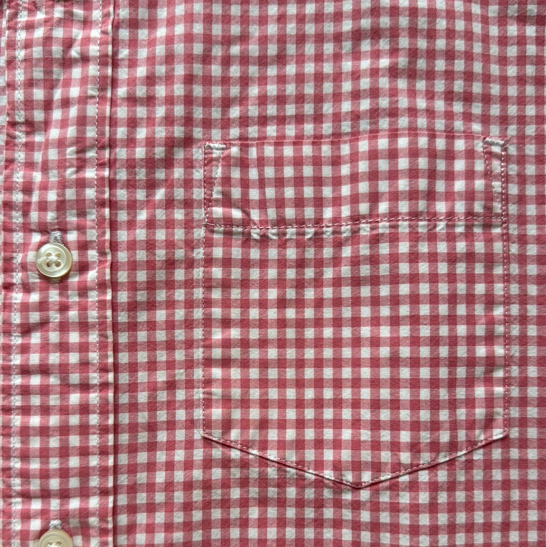 Crewcuts Button Down, Pink Boys Size 14 in excellent condition — Recycled Lines, Fairfield CT | Premium Sustainable Consignment