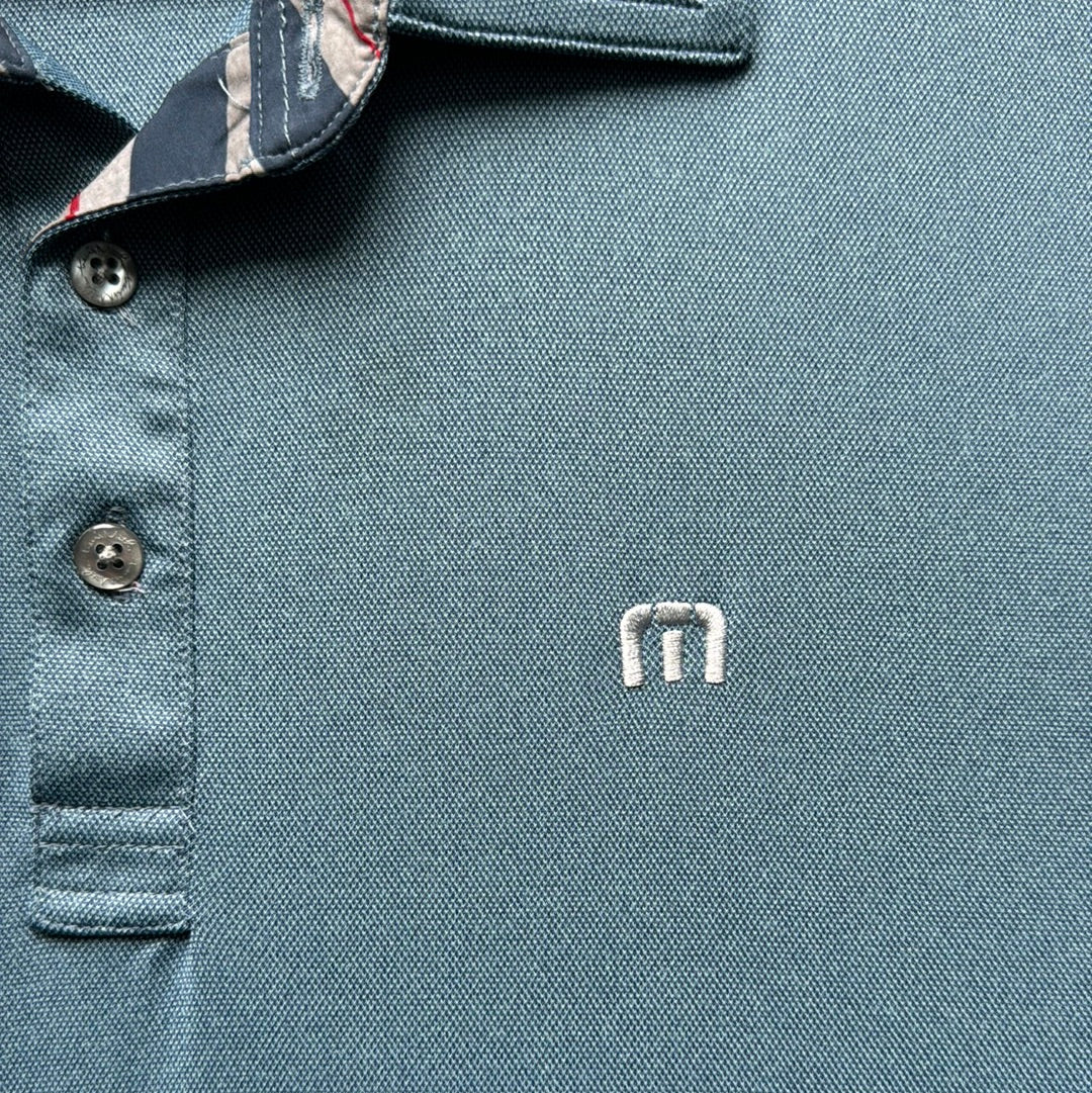 Travis Mathew Polo, Blue Mens Size XL