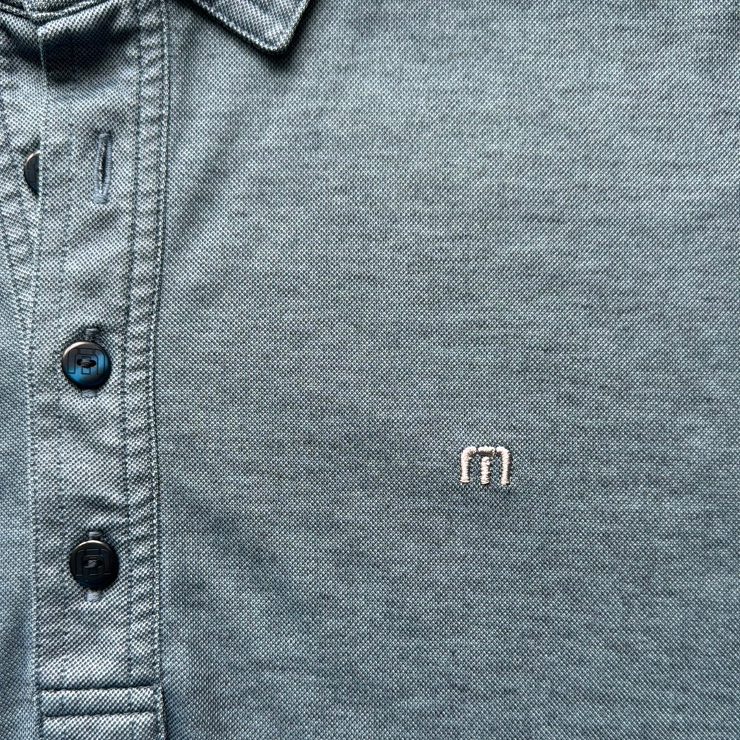 Travis Mathew Polo, Blue Mens Size XL