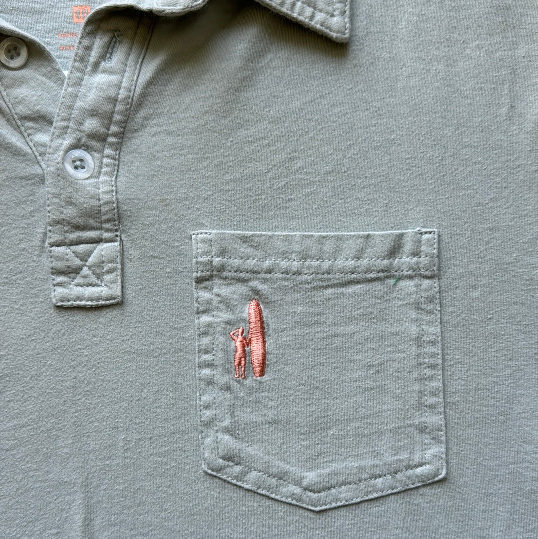 johnnie-O Polo, Green Boys Size 10 in excellent condition — Recycled Lines, Fairfield CT | Premium Sustainable Consignment