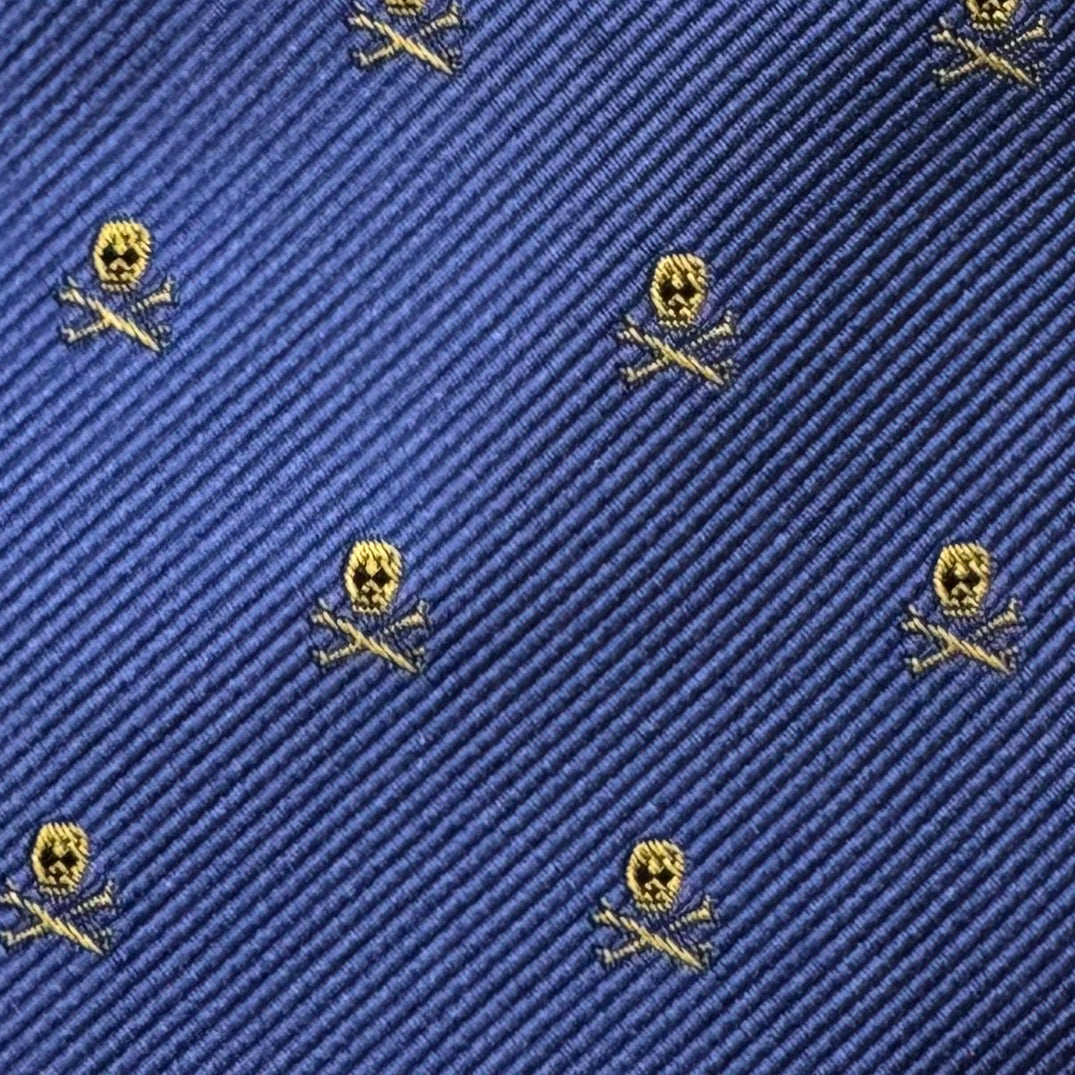 Crewcuts Skull Tie, Blue Boys in excellent condition — Recycled Lines, Fairfield CT | Premium Sustainable Consignment