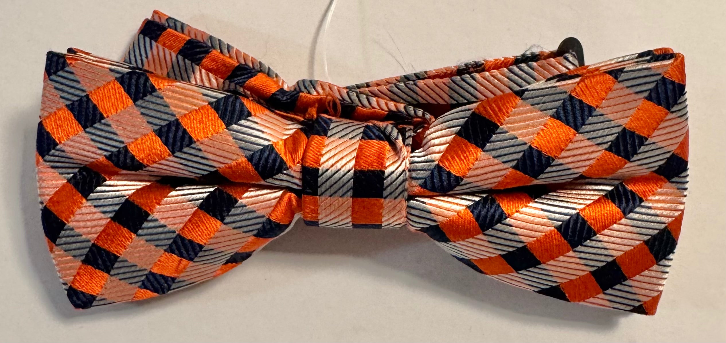 Nautica Bowtie, Orange/Navy Boys in excellent condition — Recycled Lines, Fairfield CT | Premium Sustainable Consignment