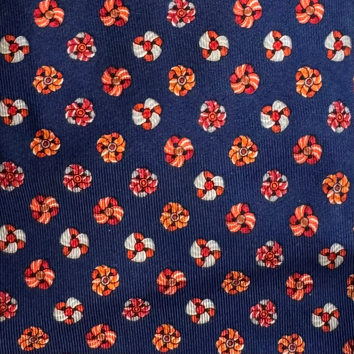 Salvatore Ferragamo Tie, Navy Mens in excellent condition — Recycled Lines, Fairfield CT | Premium Sustainable Consignment