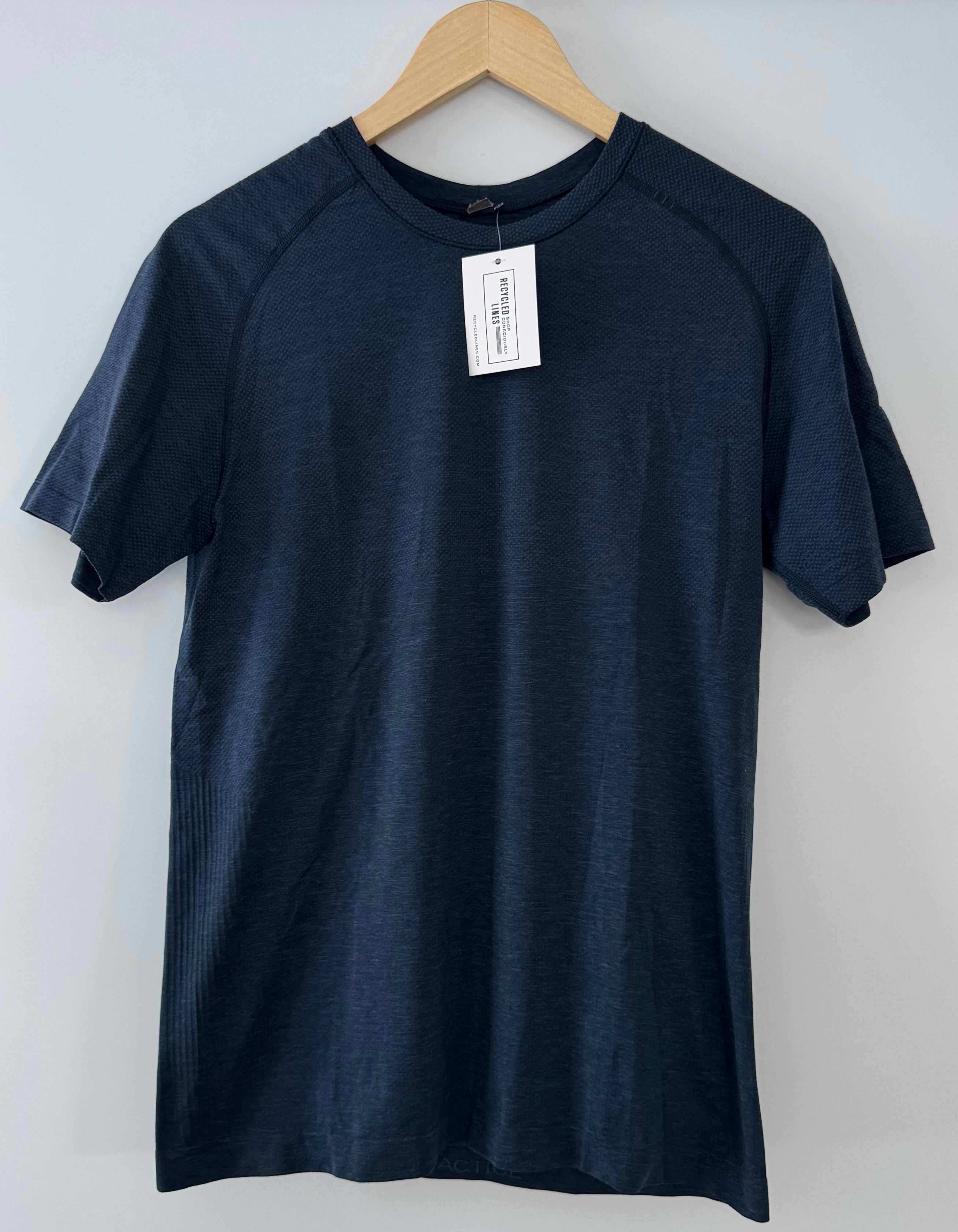 Lululemon Tee, Navy Mens Size S