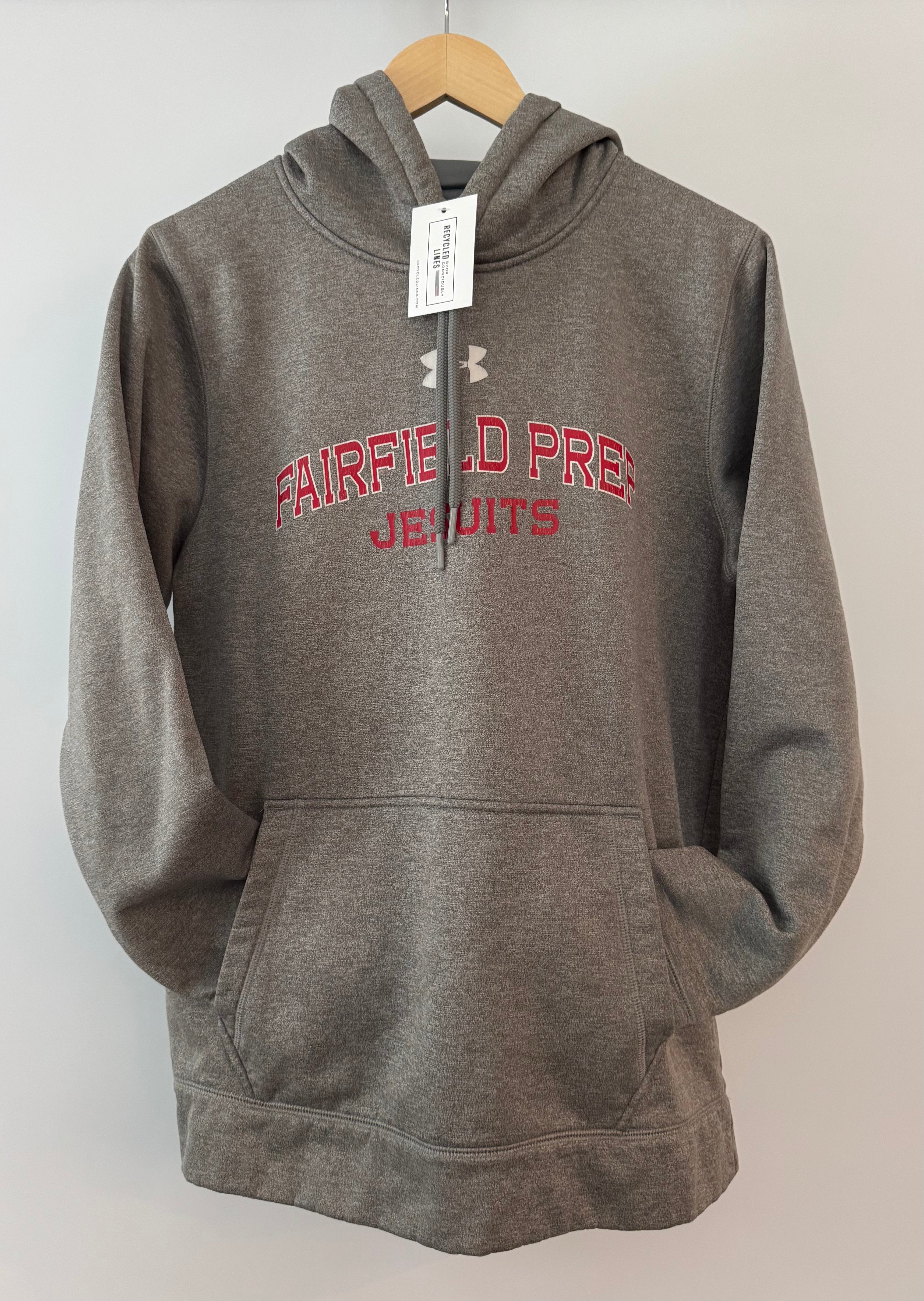 Fairfield Prep Under Armour Sweatshirt, Gray Mens Size M