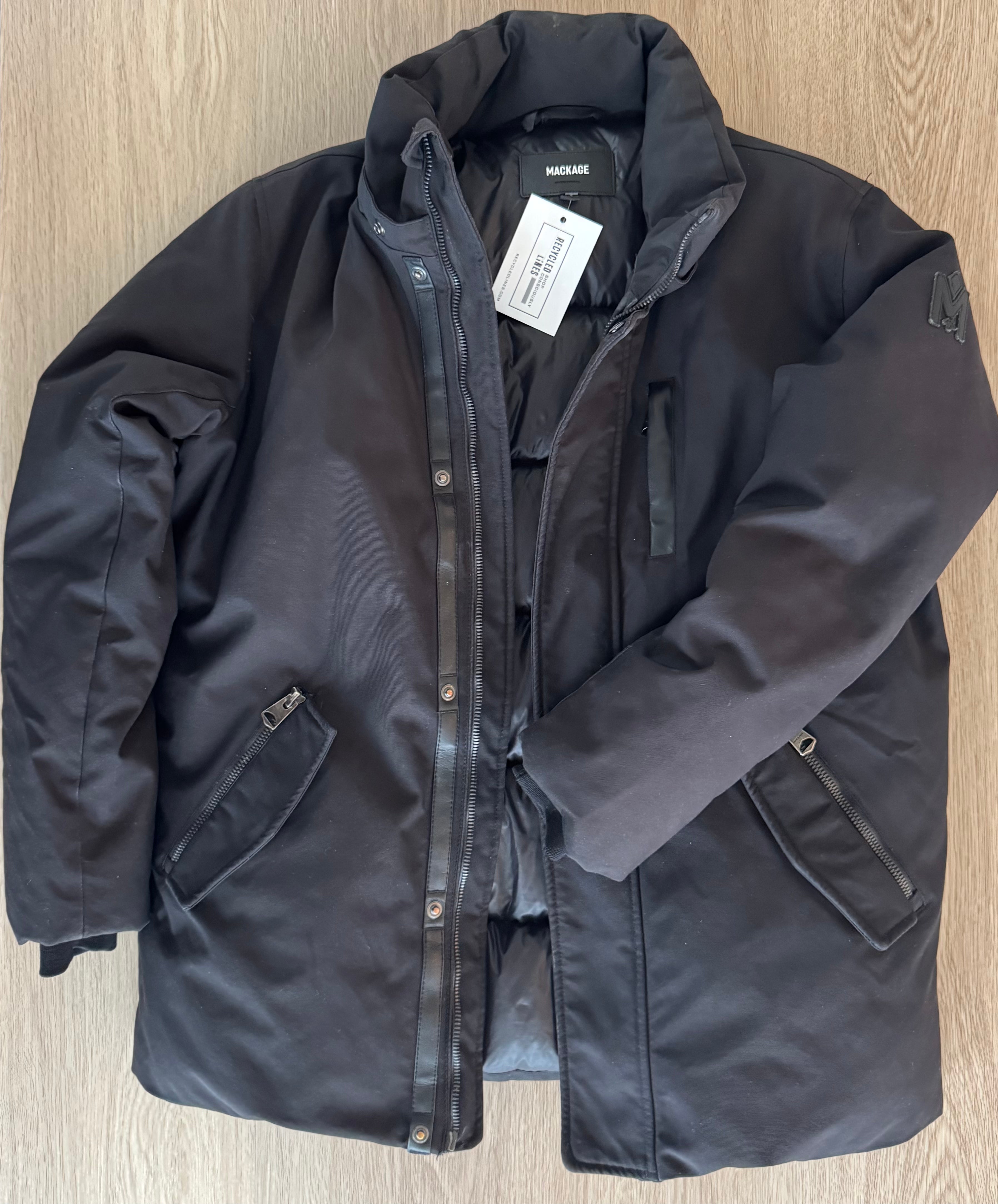Mackage Down Filled Jacket, Black Boys Size 12
