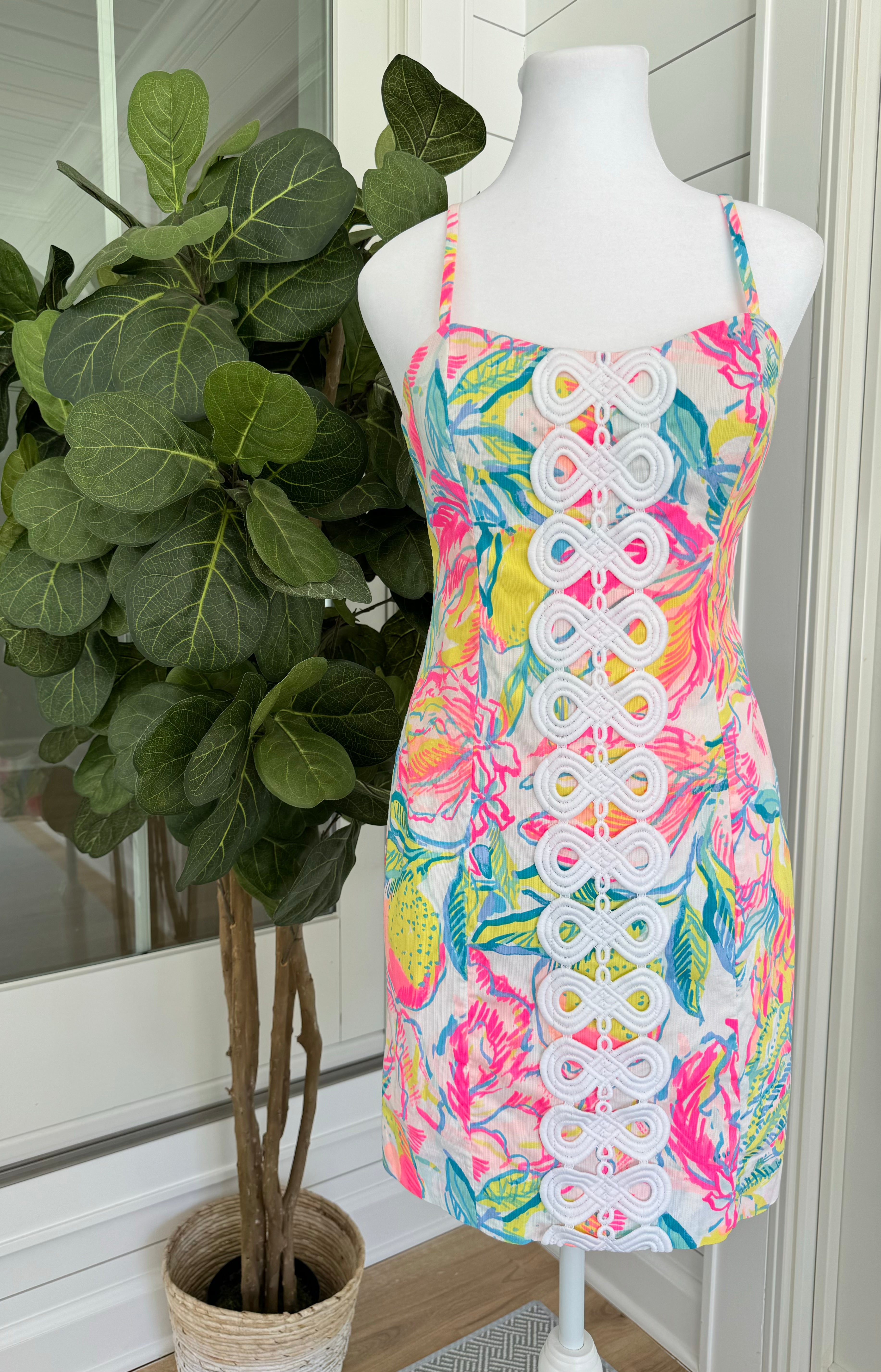 Lilly Pulitzer Dress, Multi Color Womens Size 2