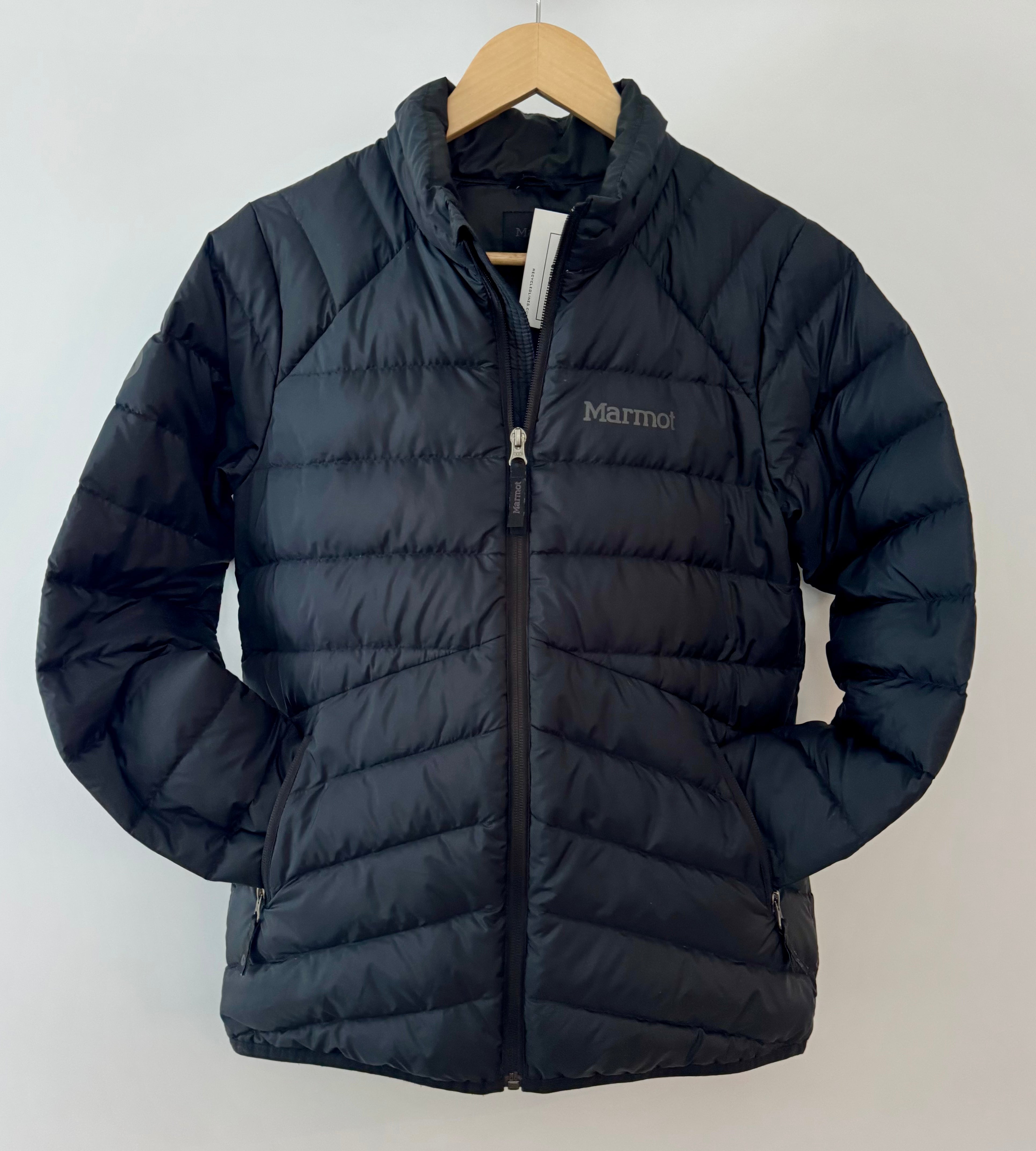 Marmot Puffer Jacket, Black Boys Size XL