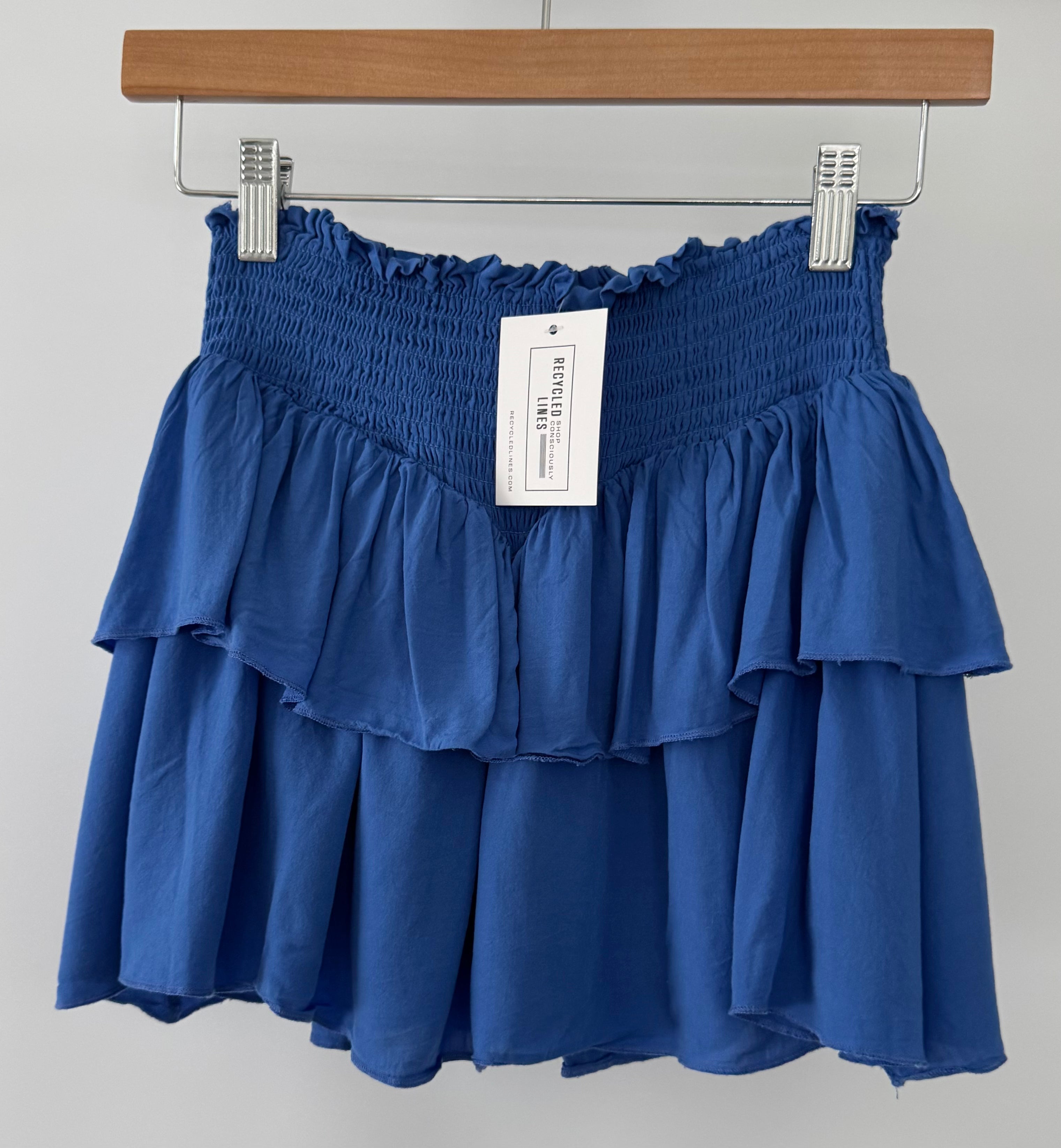 Katie J Skirt, Blue Womens Size XS