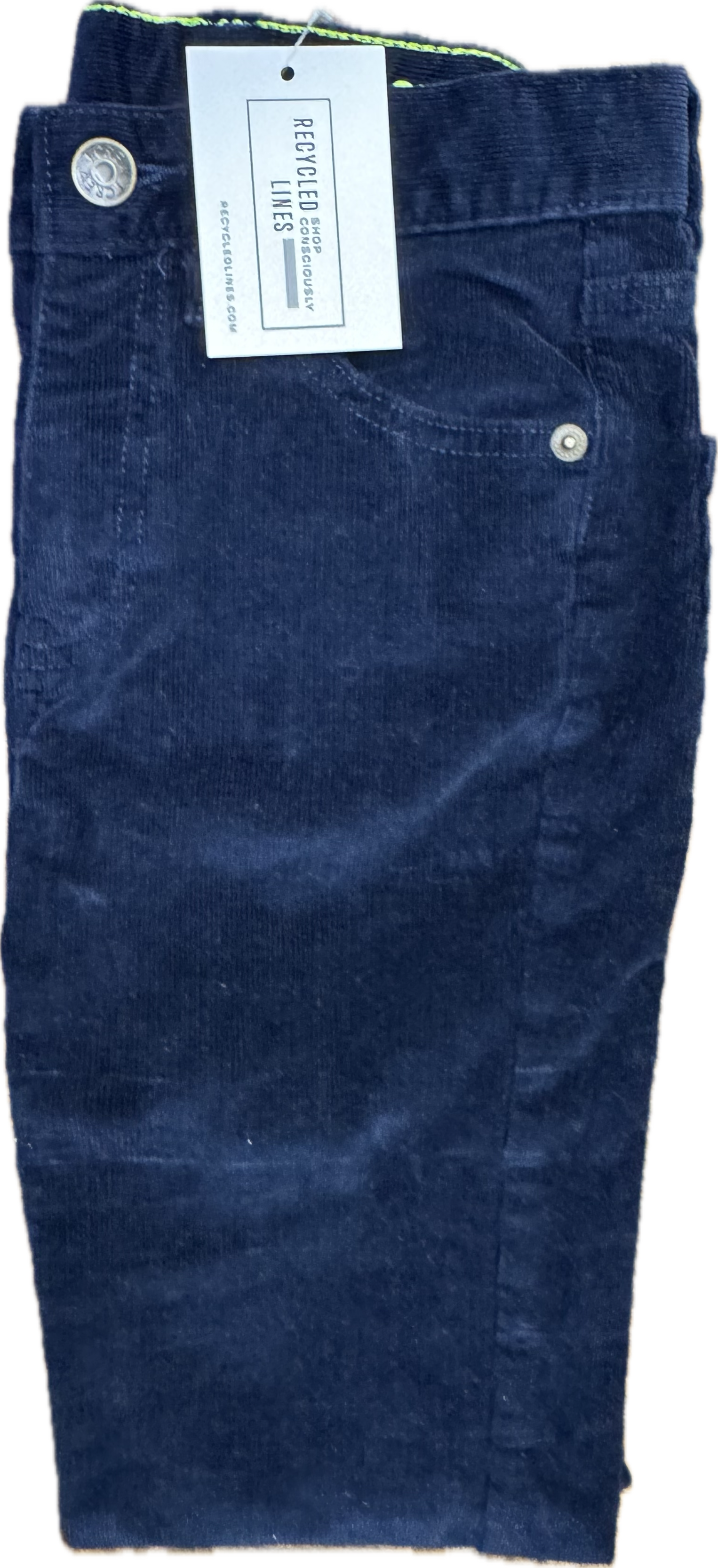 Crewcuts Corduroy Pants, Navy Boys Size 8 in excellent condition — Recycled Lines, Fairfield CT | Premium Sustainable Consignment