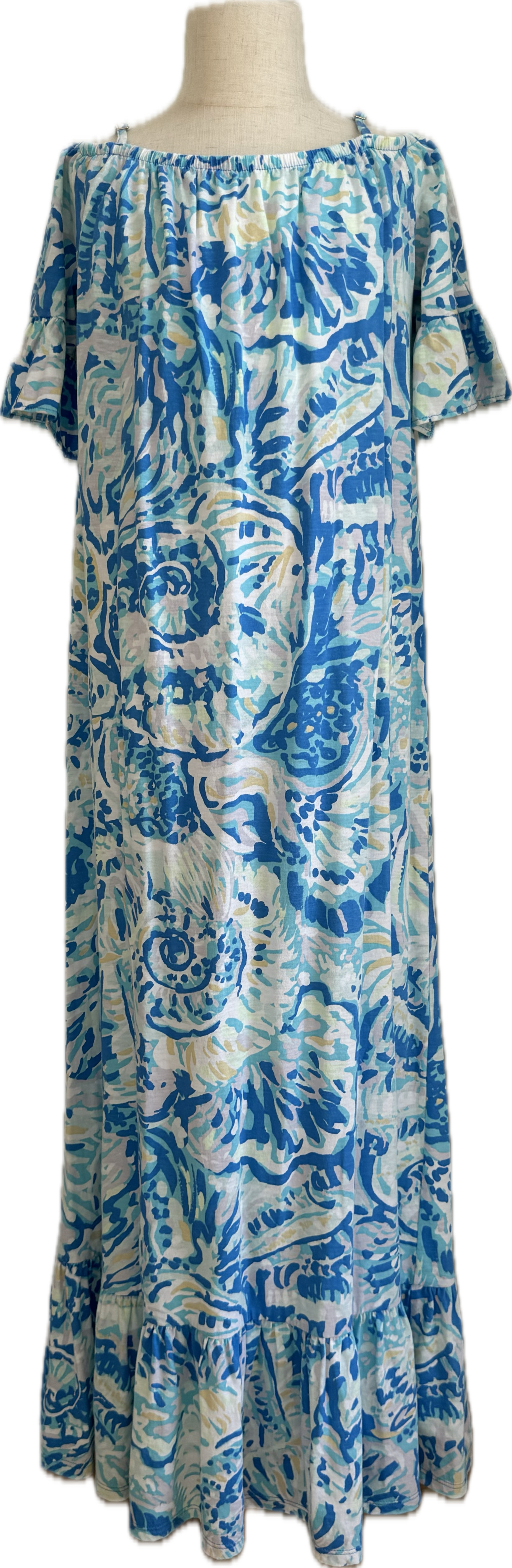 Lilly Pulitzer Maxi Dress, Blue Girls Size L (8/10) Lilly Pulitzer Maxi Dress, Blue Girls Size L (8/10)