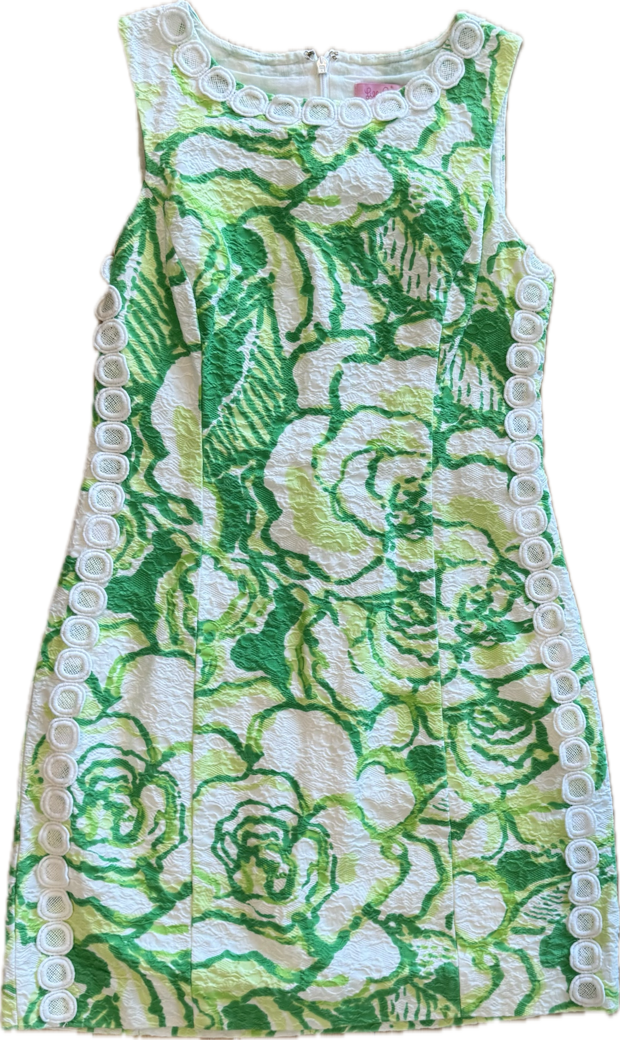 Lilly Pulitzer Dress, Green/White Womens Size 00 in excellent condition — Recycled Lines, Fairfield CT | Premium Sustainable Consignment