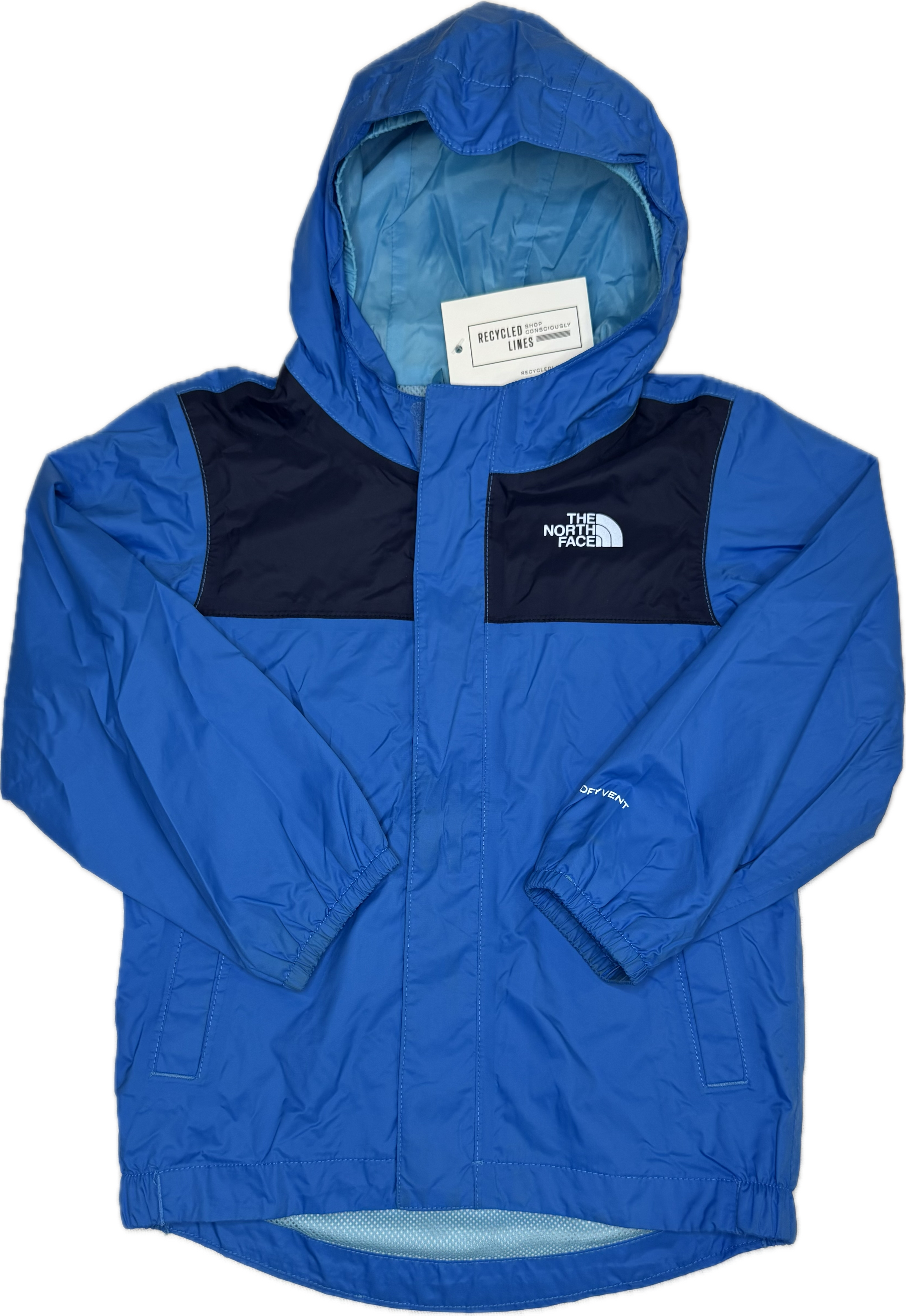 The North Face Rain Jacket, Blue/Black Boys Size 4T