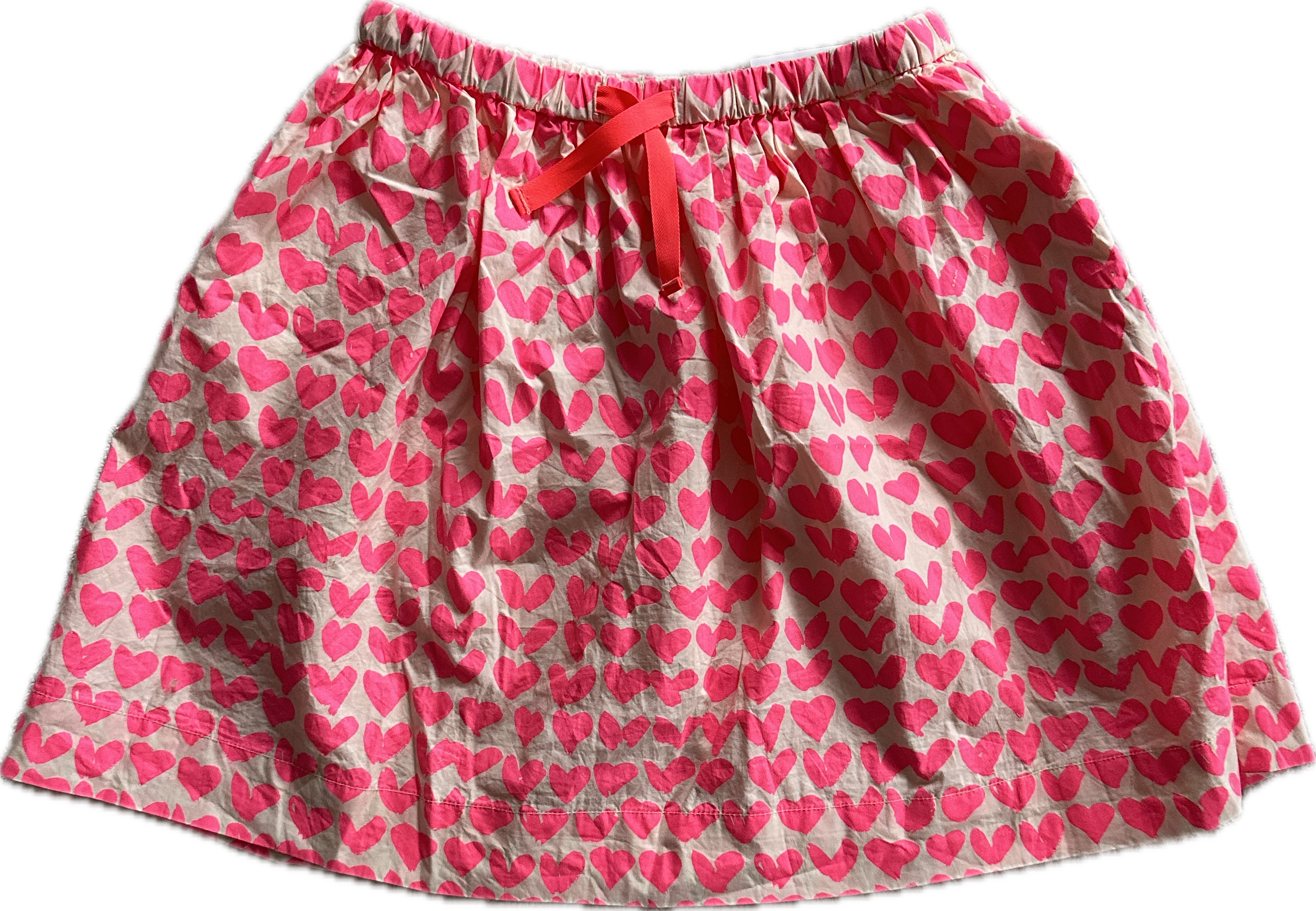 Crewcuts Skirt, Neon Hearts Girls Size 14
