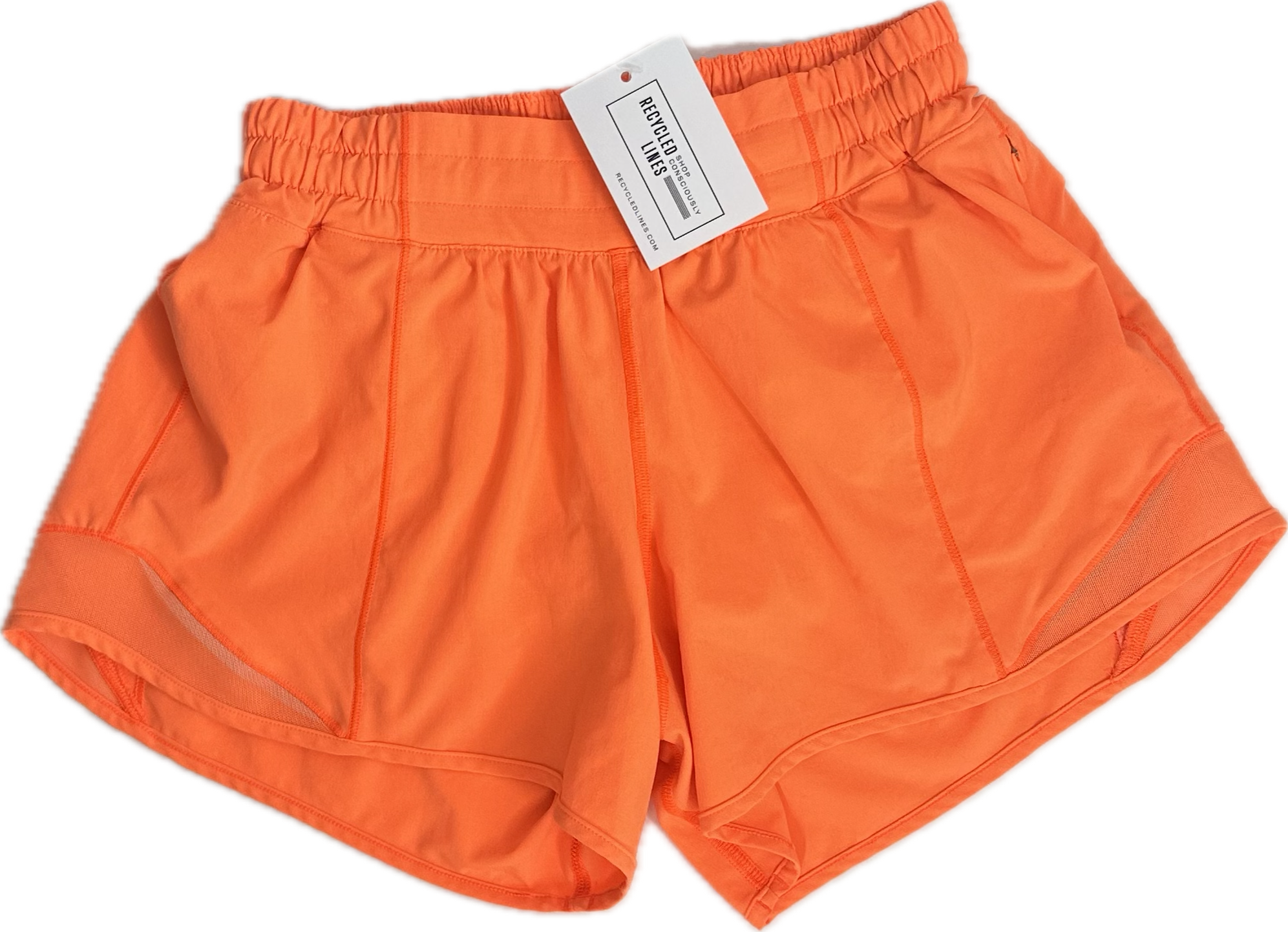 Lululemon Shorts, Bright Orange Womens Size 4 Tall