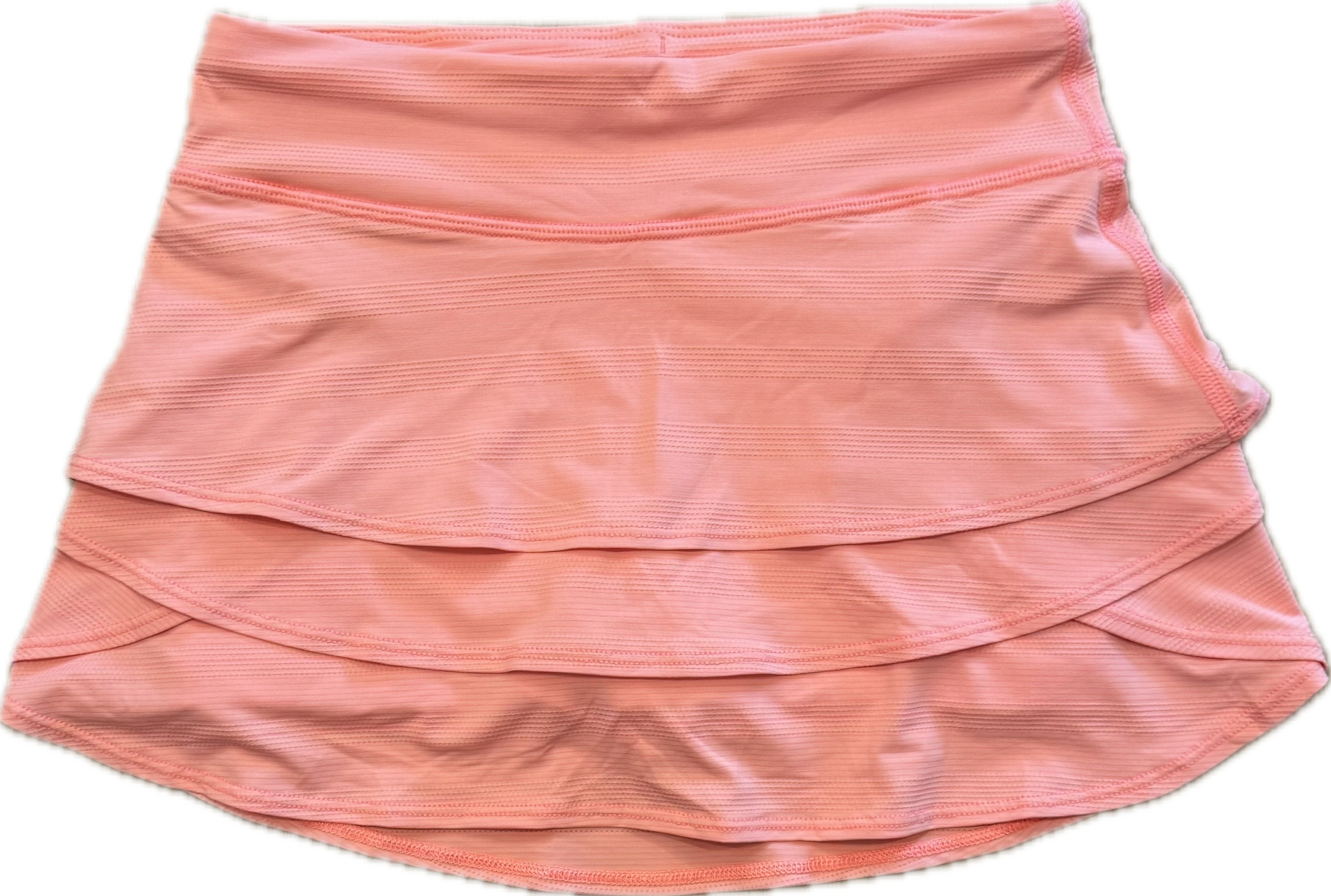 Athleta Girl Tennis Skirt, Coral Girls Size M (8/10)