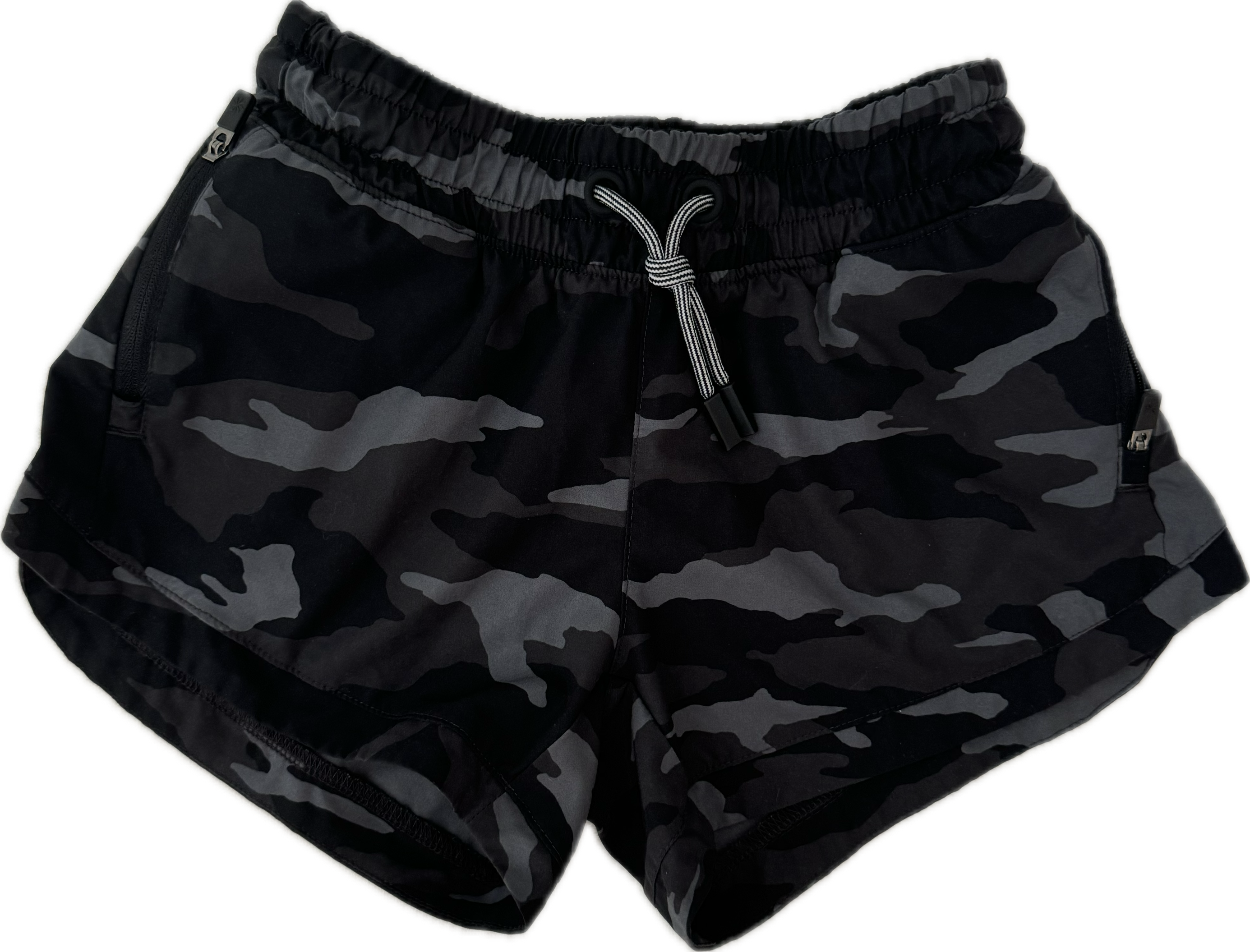 Athleta Girls Shorts, Black Camo Girls Size 7 in excellent condition — Recycled Lines, Fairfield CT | Premium Sustainable Consignment