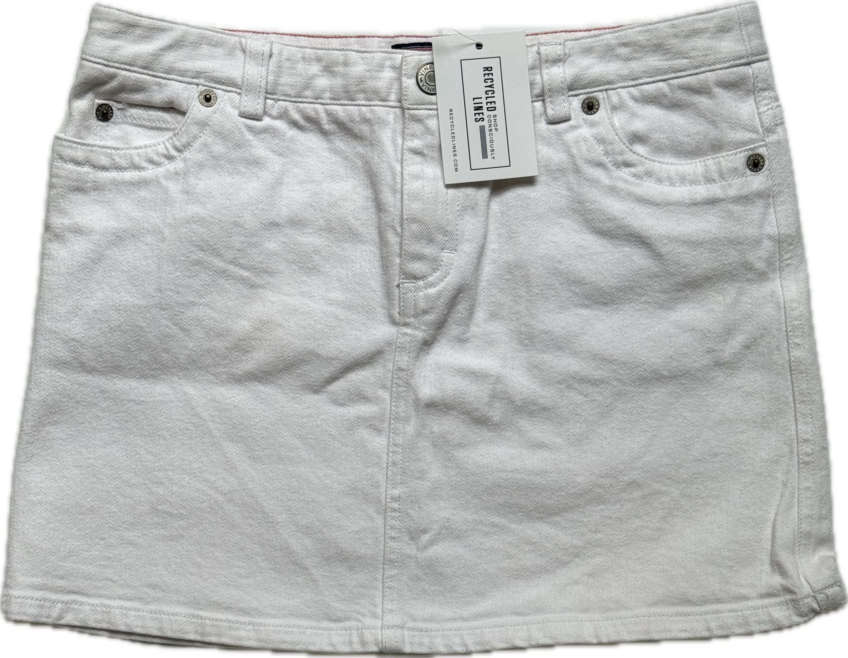 Lilly Pulitzer Denim Skirt, White Girls Size 14