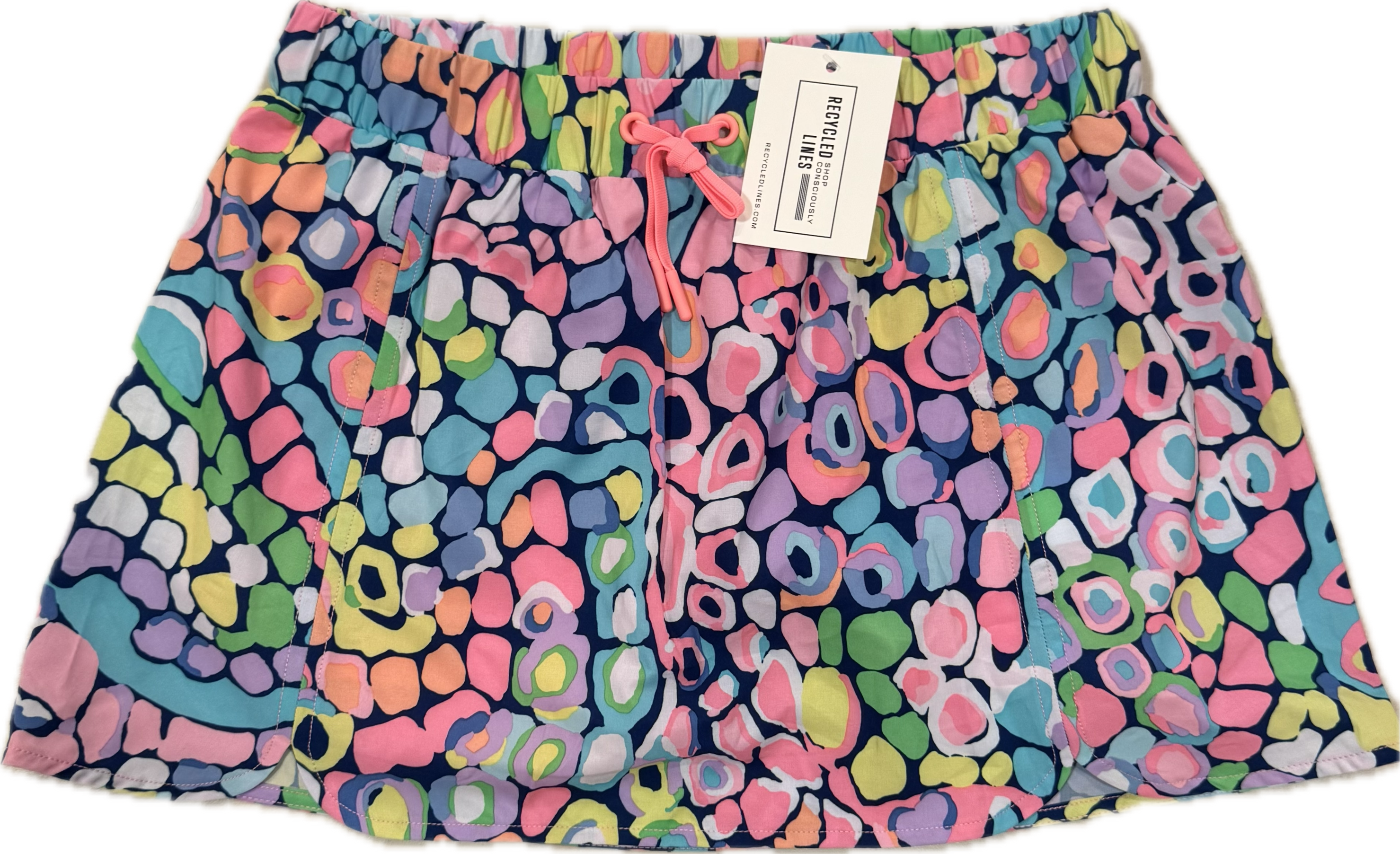 Lilly Pulitzer Luxletic Spotted Skort, Multi Womens Size XS
