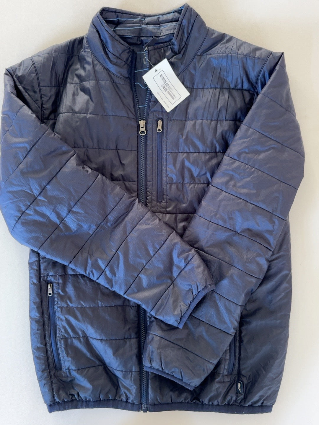 Vineyard Vines navy puffer jacket boys XL size 20