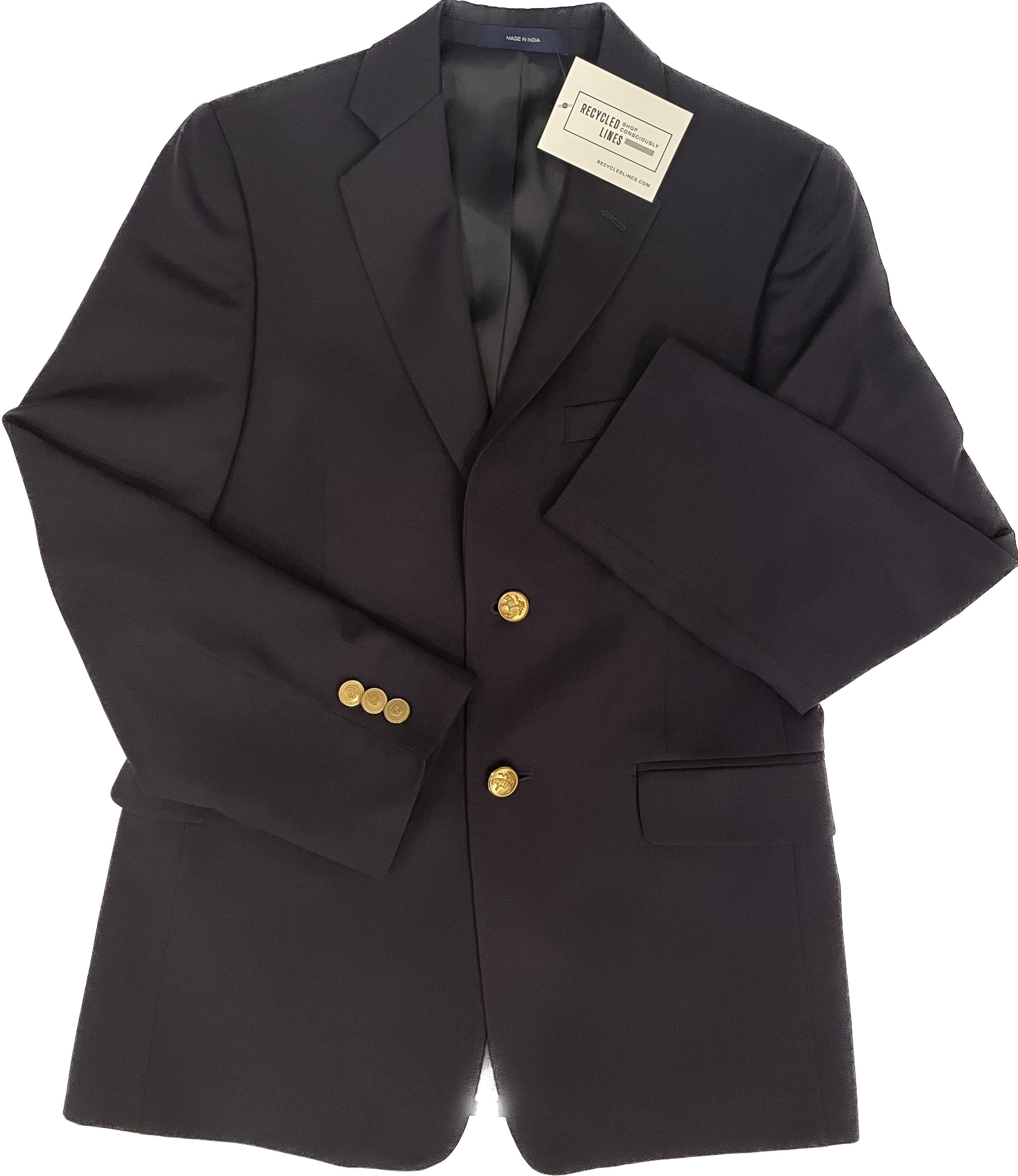 Lord & Taylor Blazer, Navy Boys Size 14 in excellent condition — Recycled Lines, Fairfield CT | Premium Sustainable Consignment