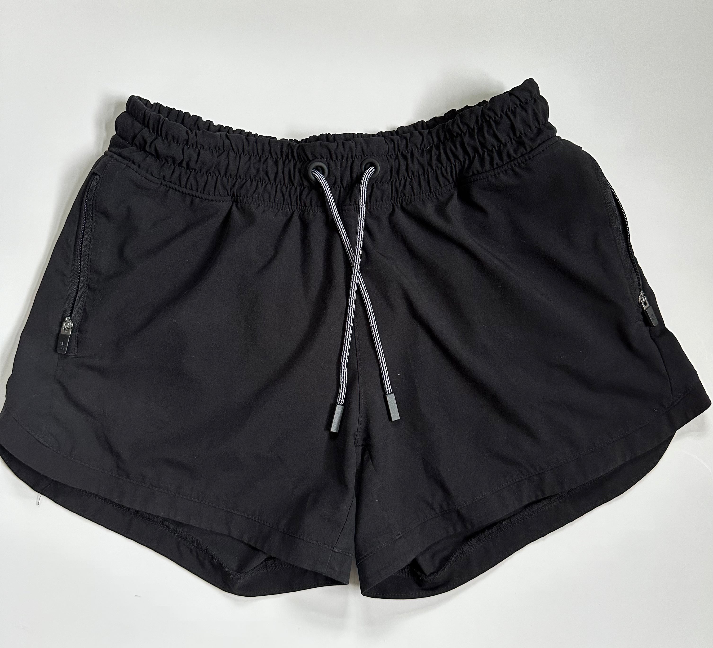 Athleta Girl Black Shorts Youth Size XL/14 in excellent condition — Recycled Lines, Fairfield CT | Premium Sustainable Consignment