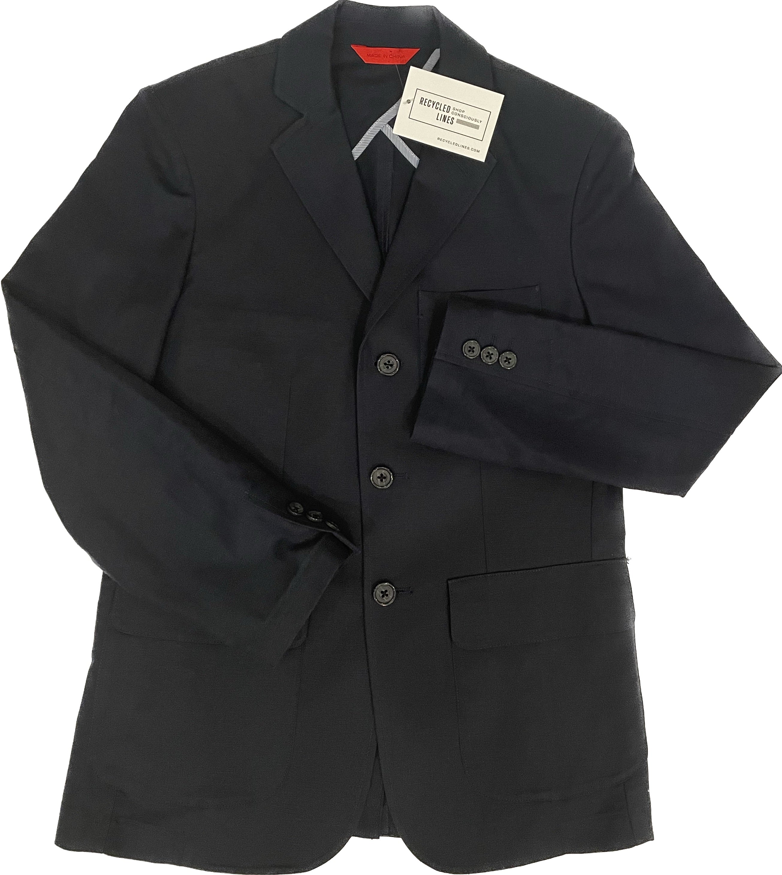 IZOD Blazer, Navy Boys Size 10/12 in excellent condition — Recycled Lines, Fairfield CT | Premium Sustainable Consignment