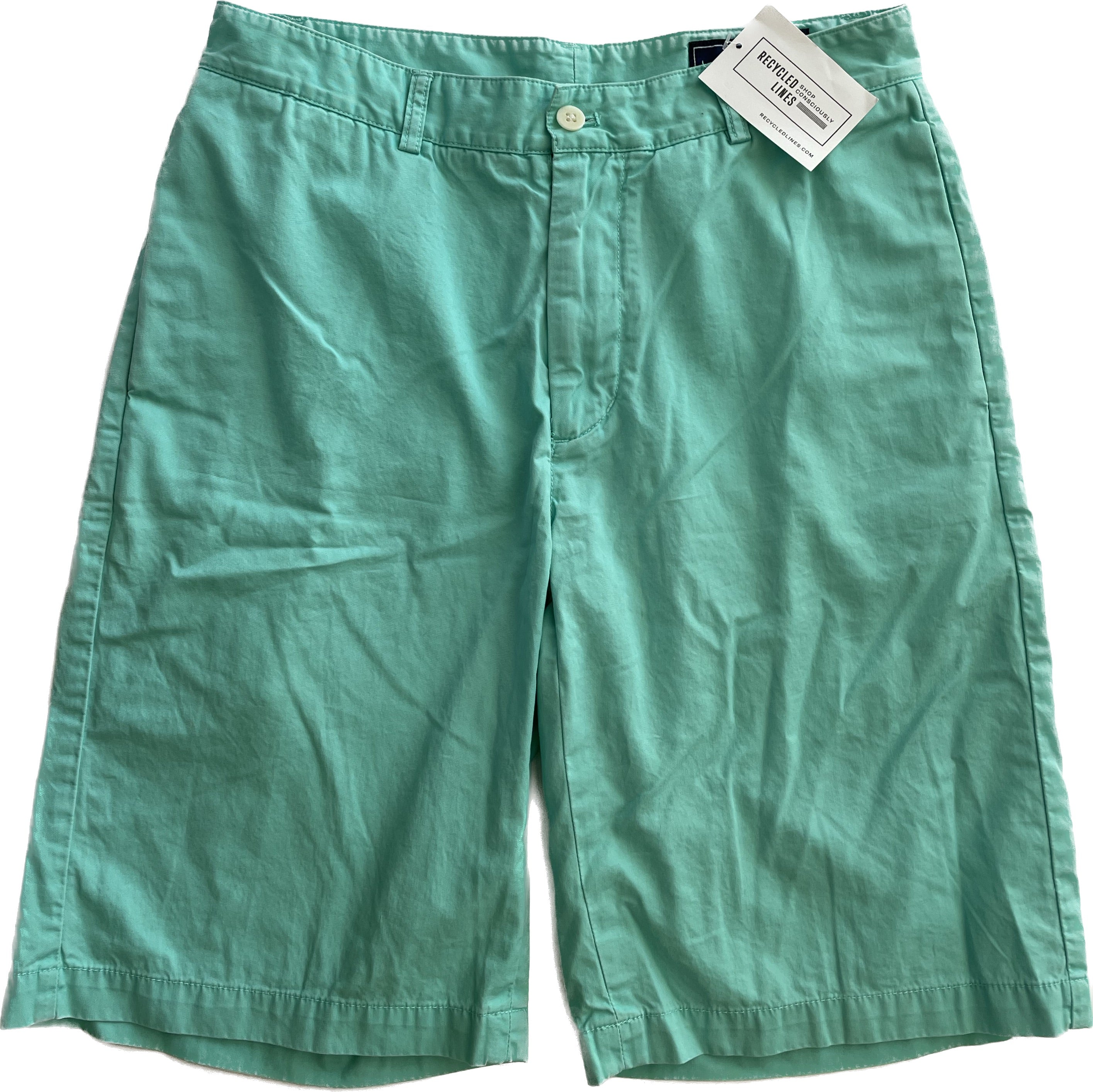 Vineyard Vines Shorts, Turquoise Mens Size 30 in excellent condition — Recycled Lines, Fairfield CT | Premium Sustainable Consignment