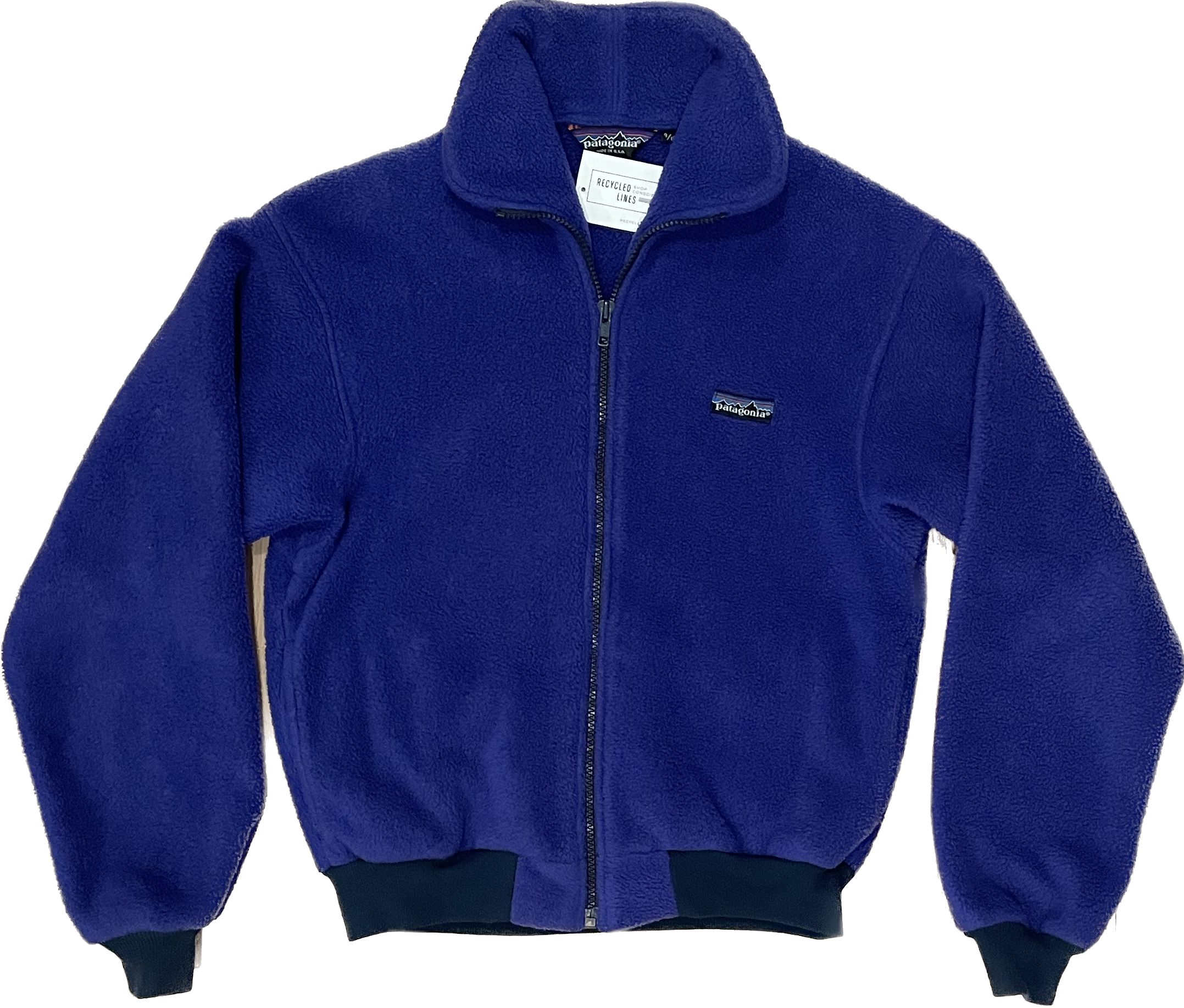 Patagonia Fleece Jacket, Blue Girls Size 9/10