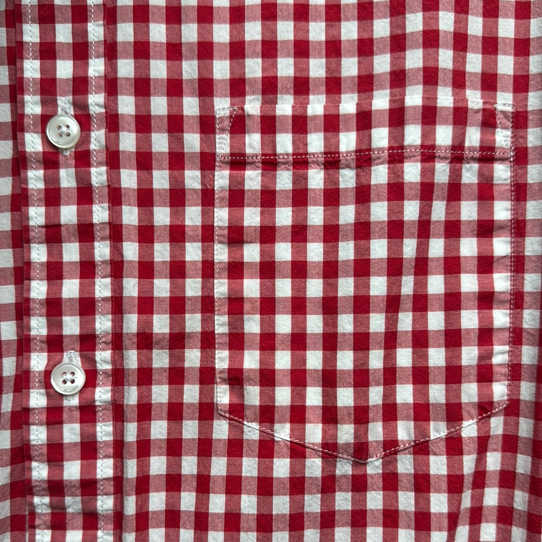 J.Crew Button Down, Red Mens Size M