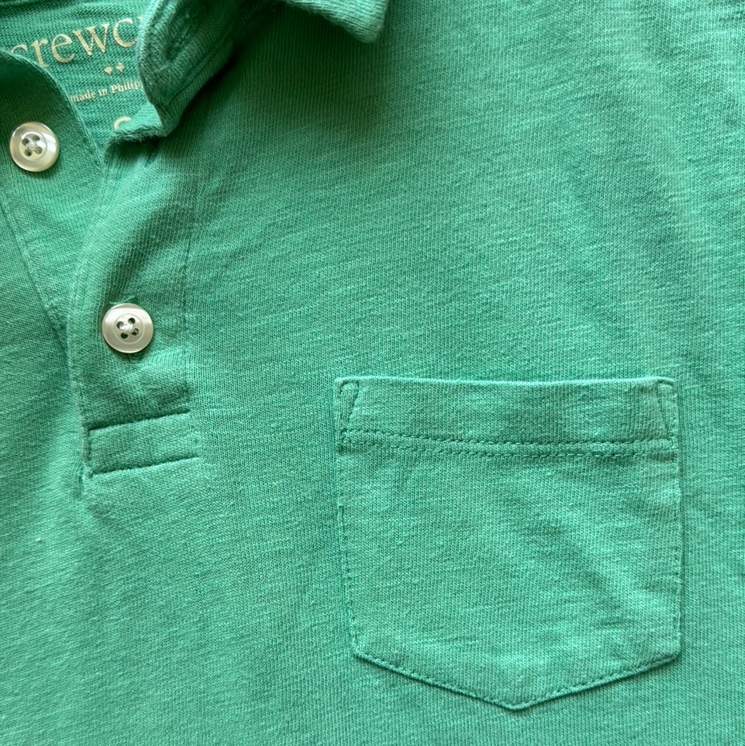 Crewcuts Polo, Green Boys Size 8