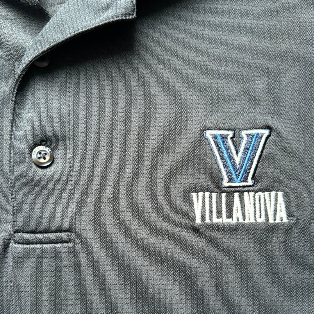 No Brand Villanova Polo Shirt, Black Mens Size L