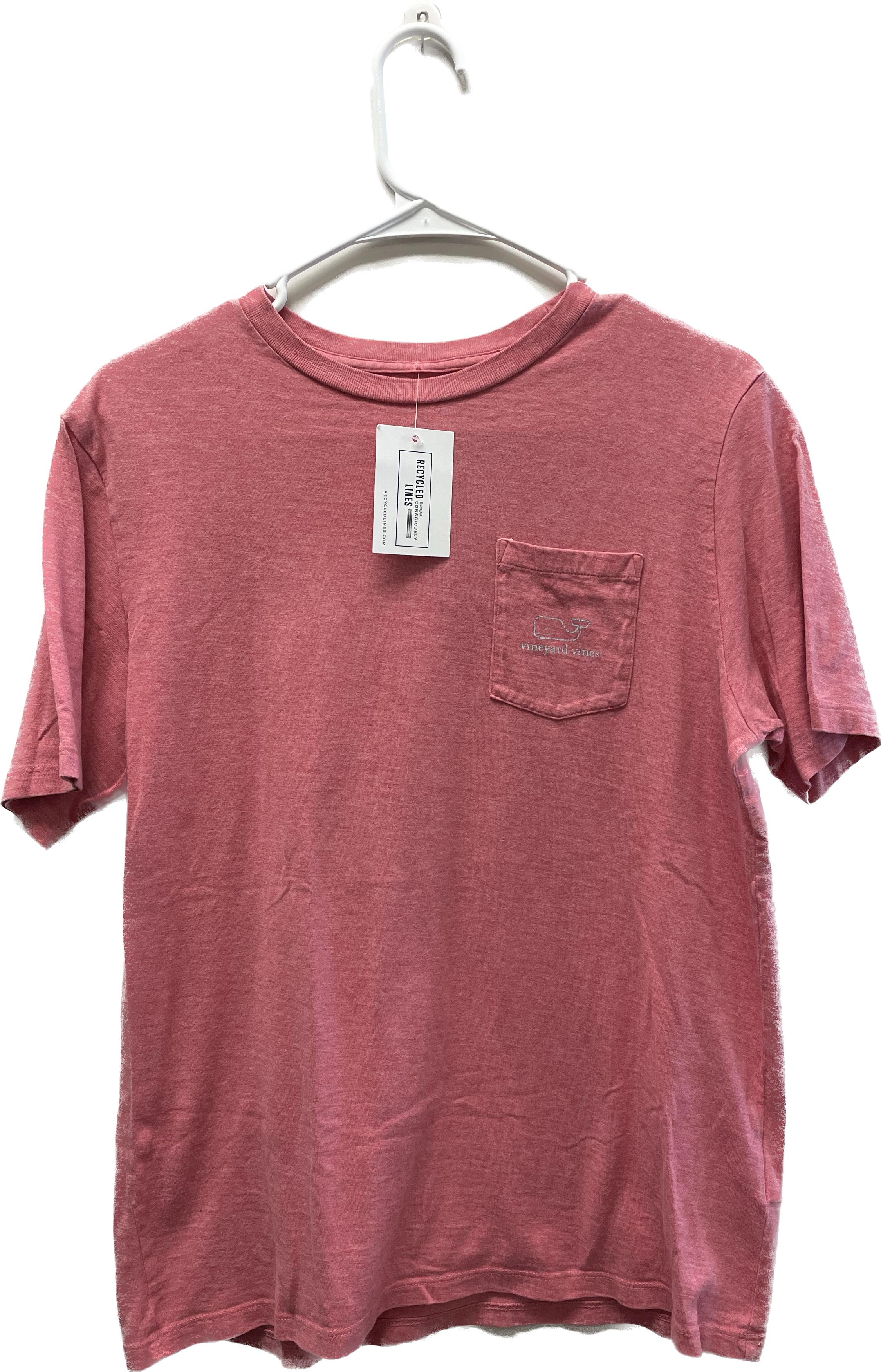 Vineyard Vines Tee Shirt, Coral Boys Size XL (18)