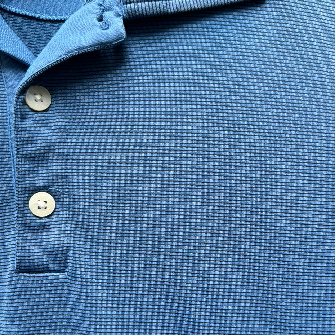 Nike Golf Polo Shirt, Blue Mens Size XL