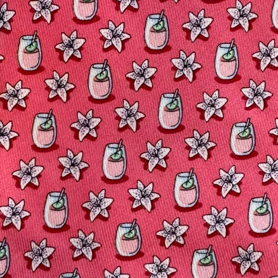Vineyard Vines Cocktail Tie, Dark Pink Mens