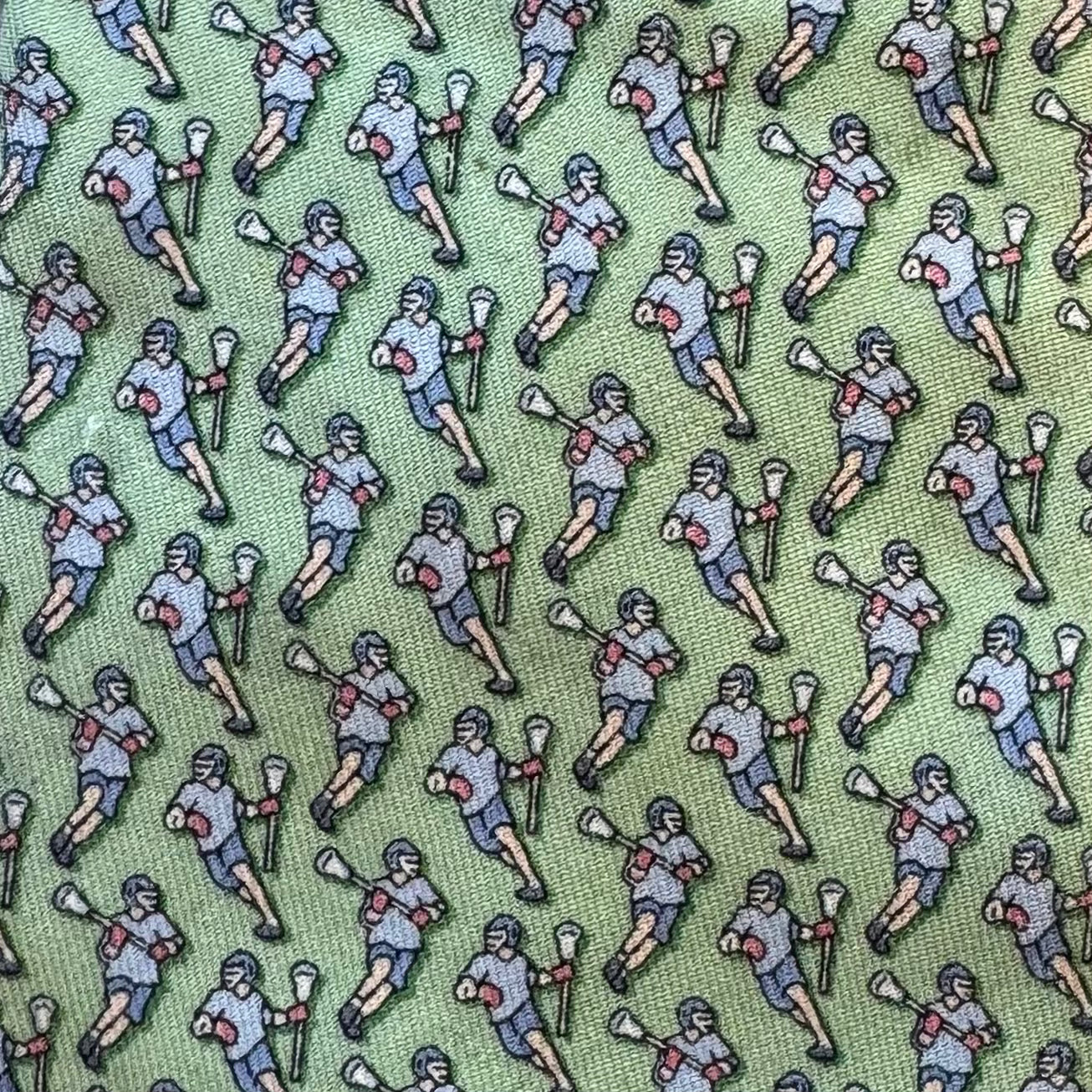 Vineyard Vines Lacrosse Tie, Green Boys