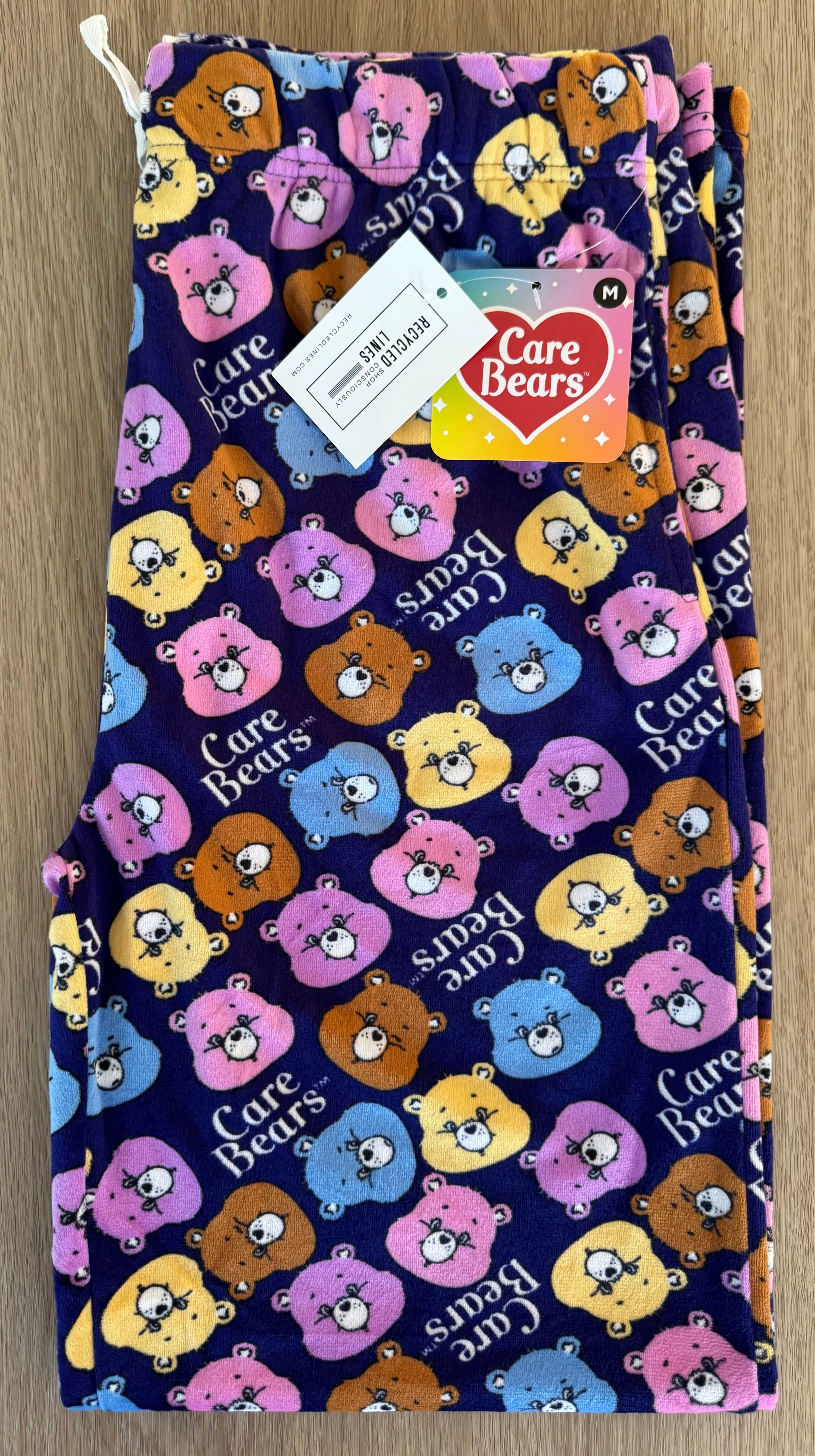 Care Bears NWT Pajama Pants, Purple Womens Size M