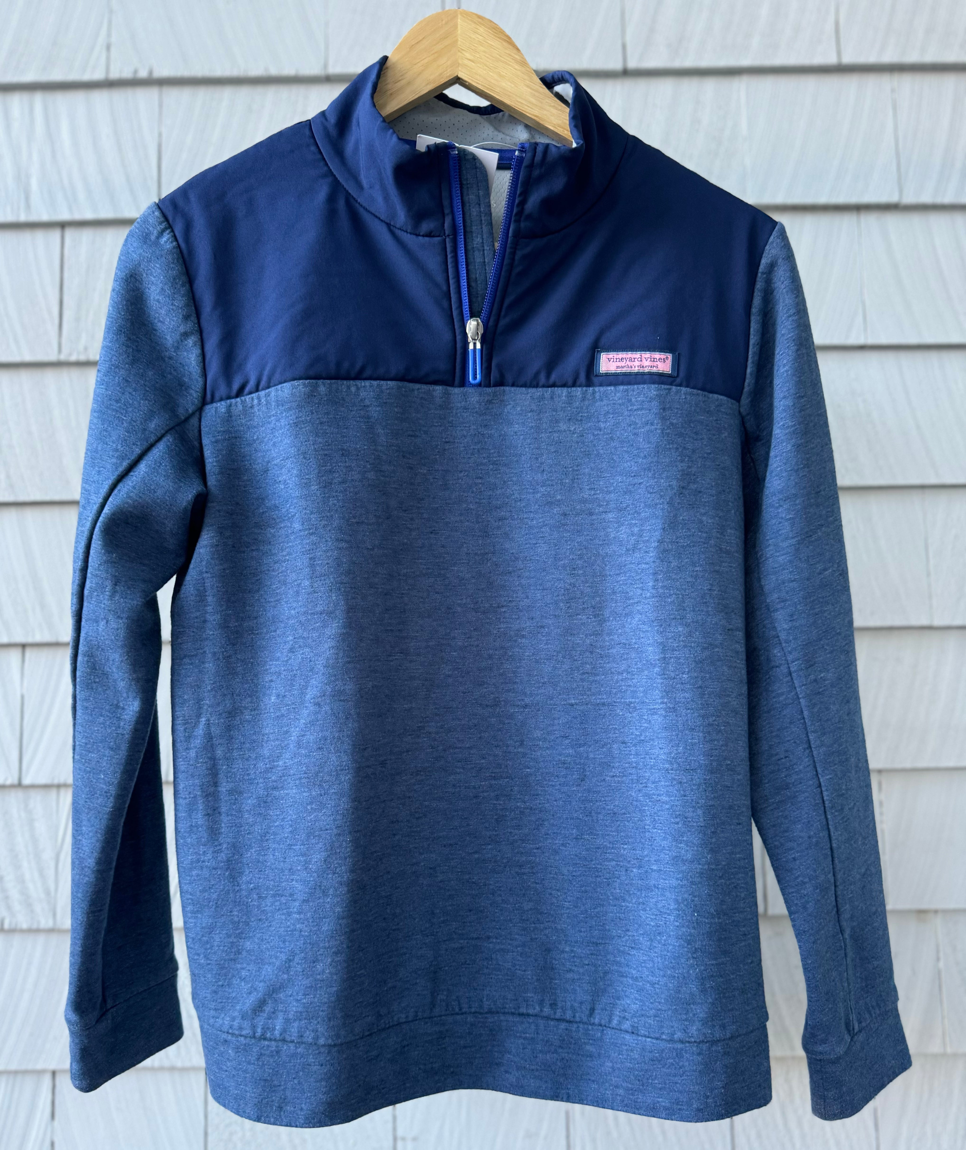 Vineyard Vines Performance 1/4 Zip, Navy Mens Size S