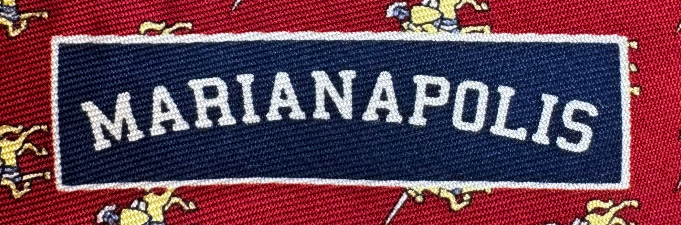 Vineyard Vines Marianapolis Tie, Red/Yellow Mens